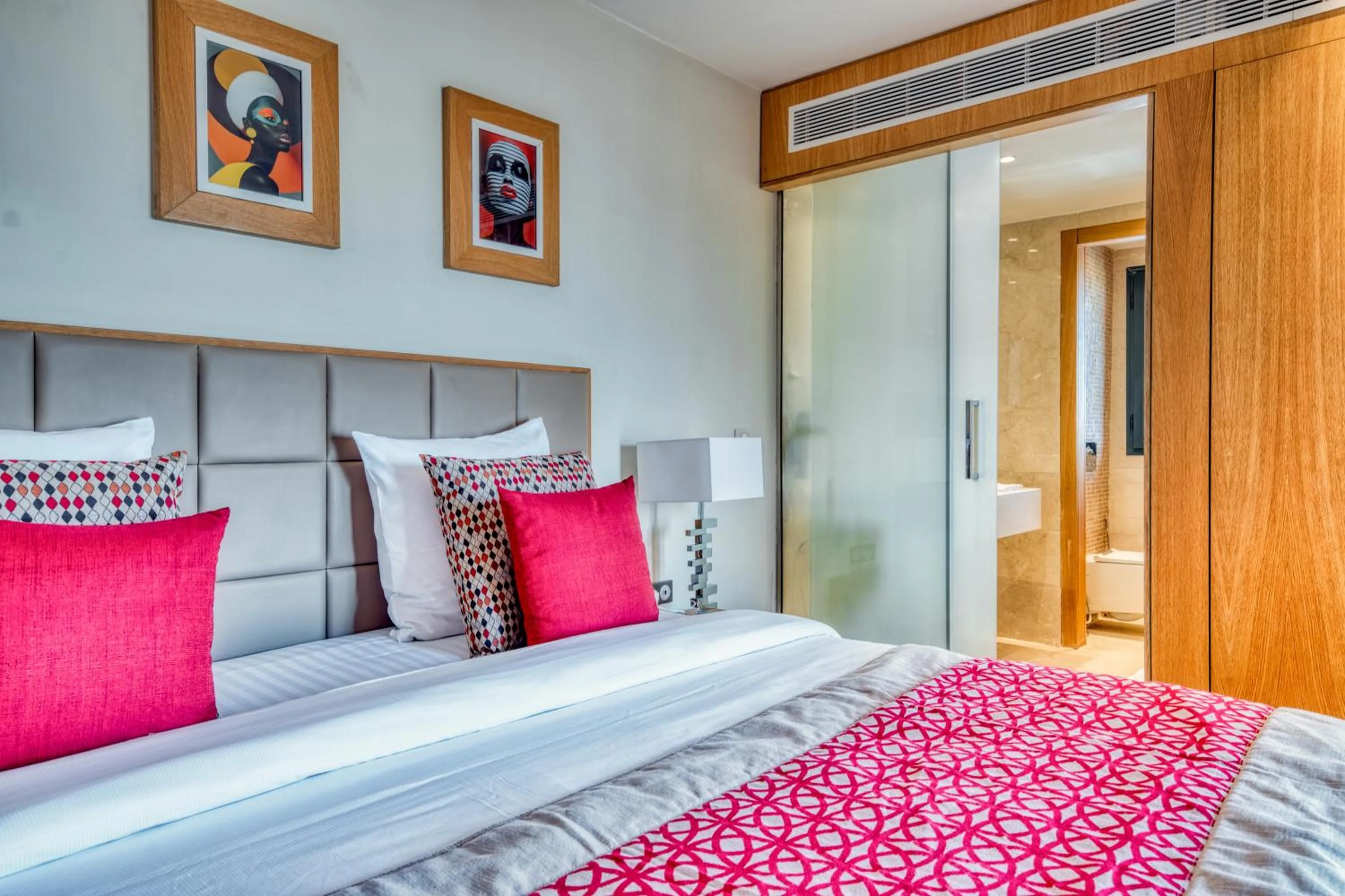 Bed in Azalaï Hôtel Dakar