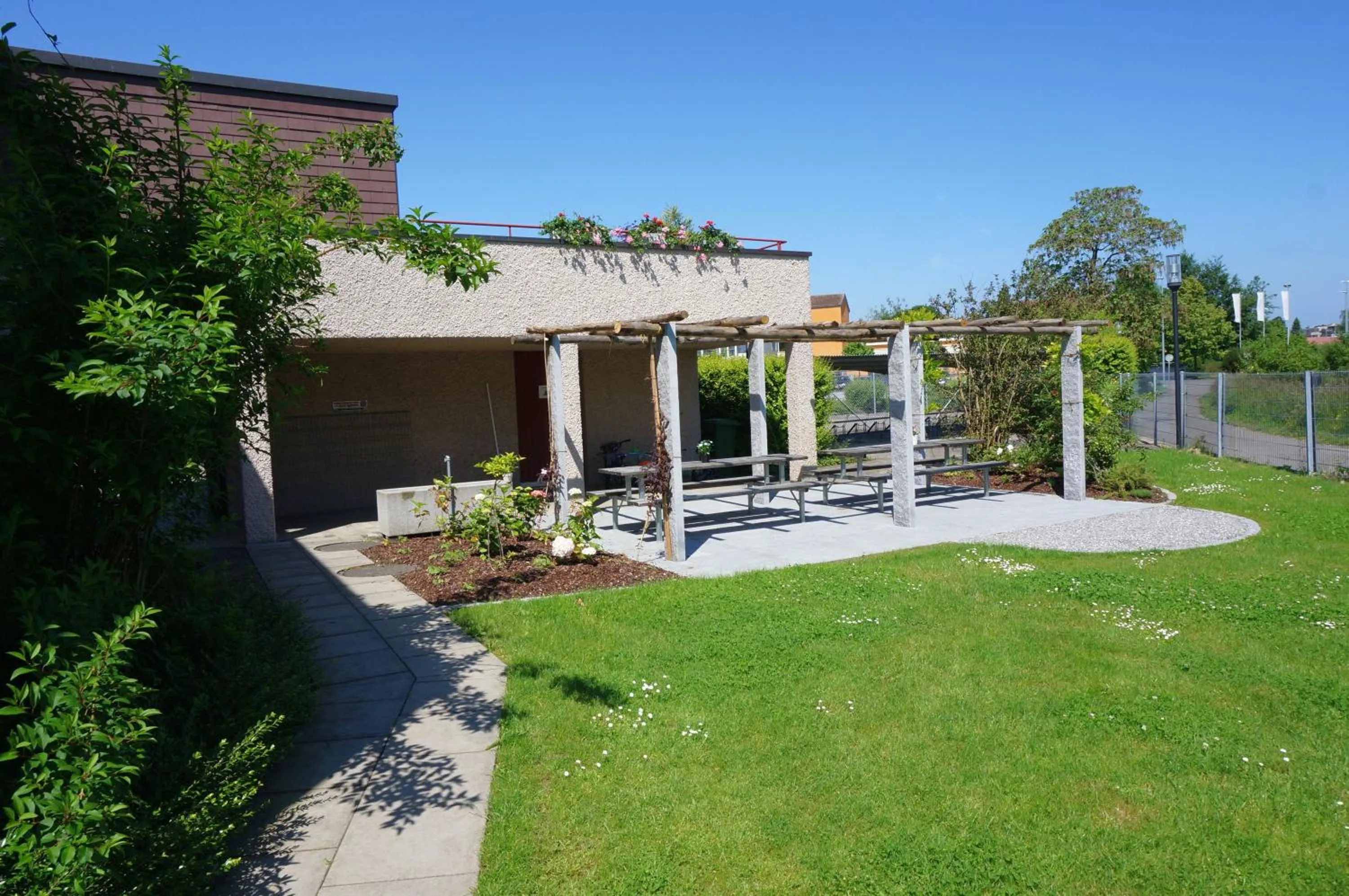 Garden in Jugendherberge Romanshorn