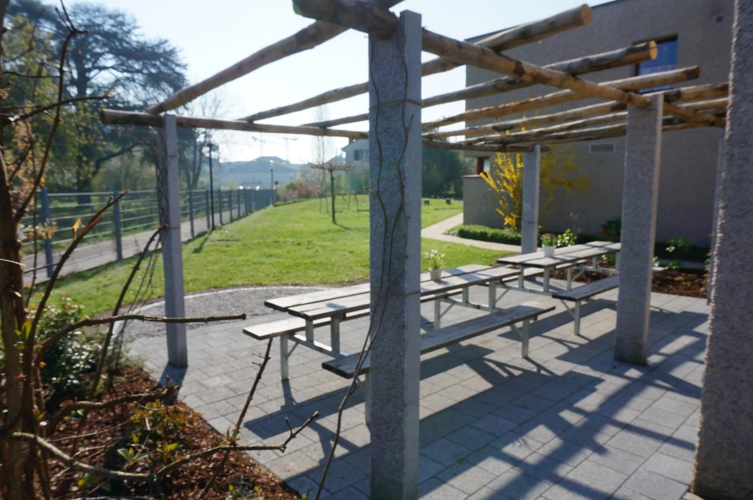 Garden in Jugendherberge Romanshorn