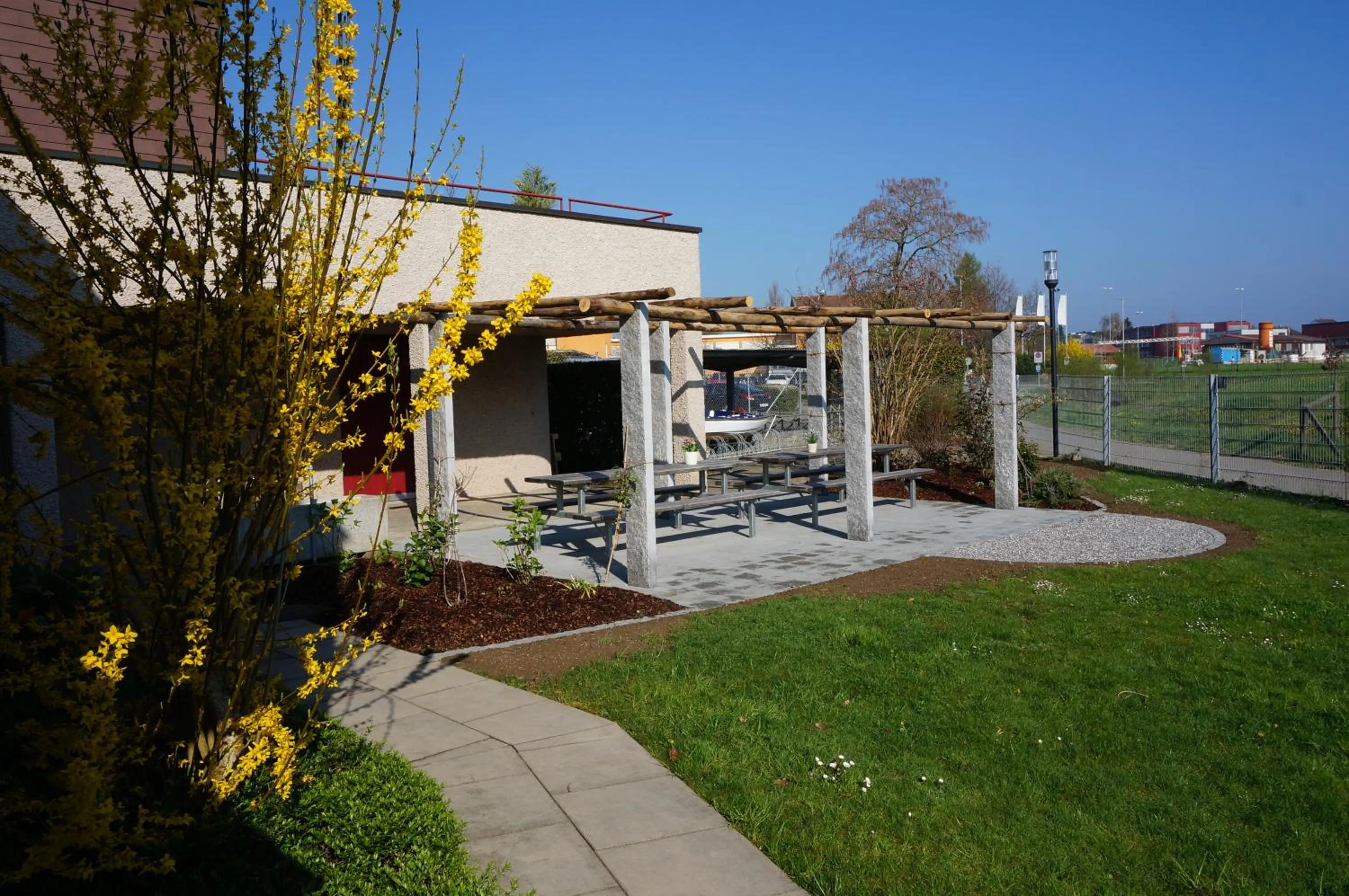 Garden in Jugendherberge Romanshorn