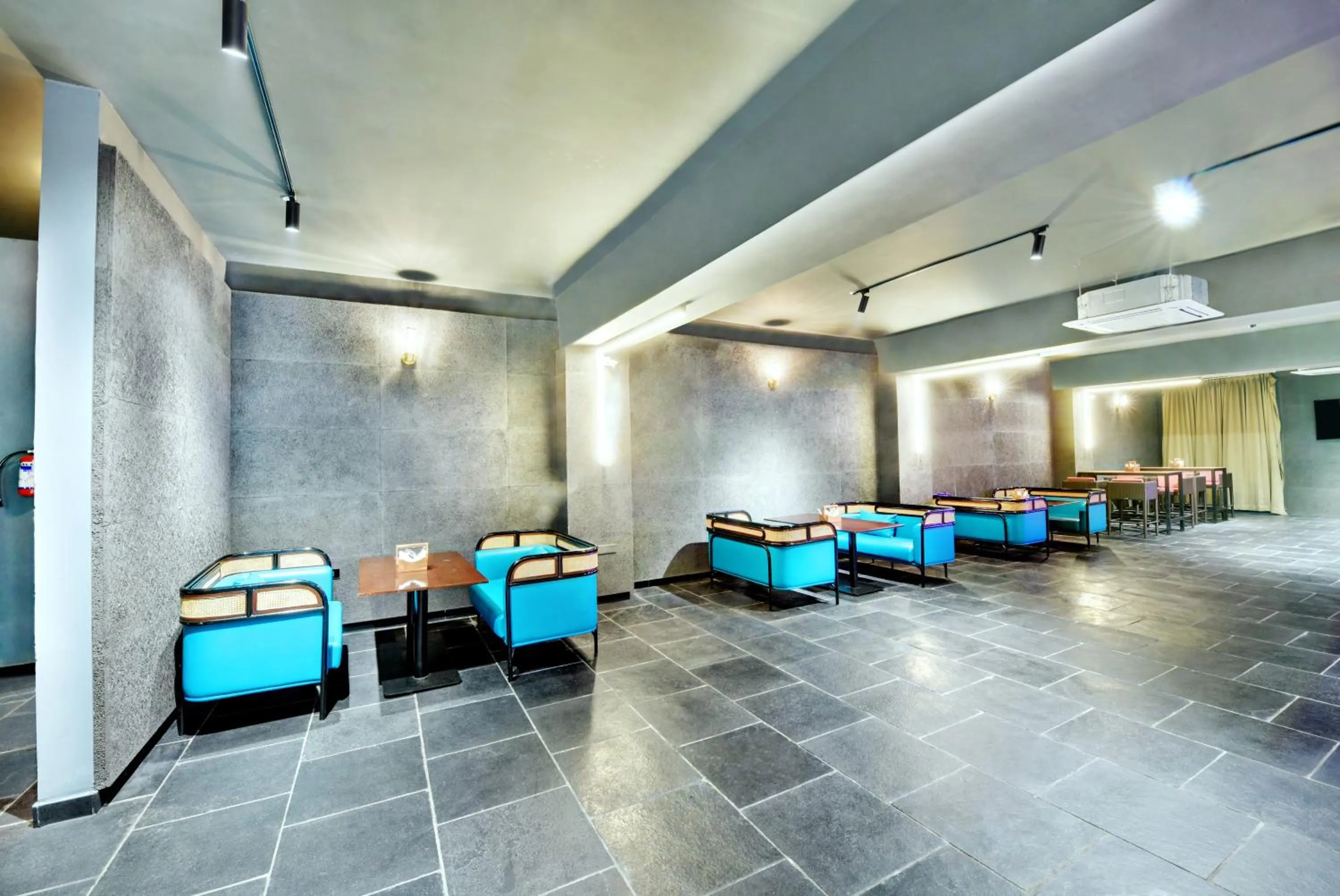 Seating area in Sportico Resort Bangalore