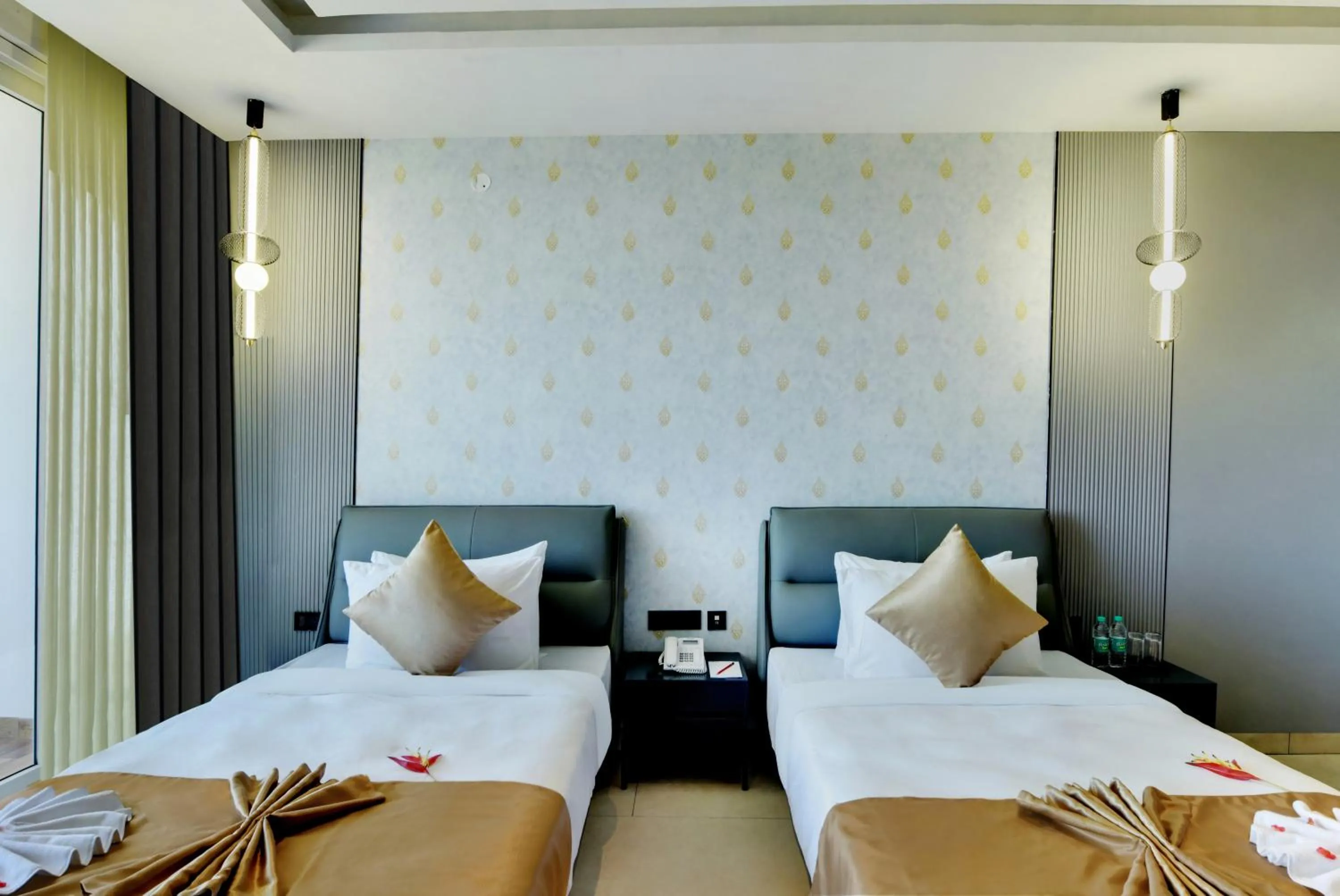 Bedroom, Bed in Sportico Resort Bangalore