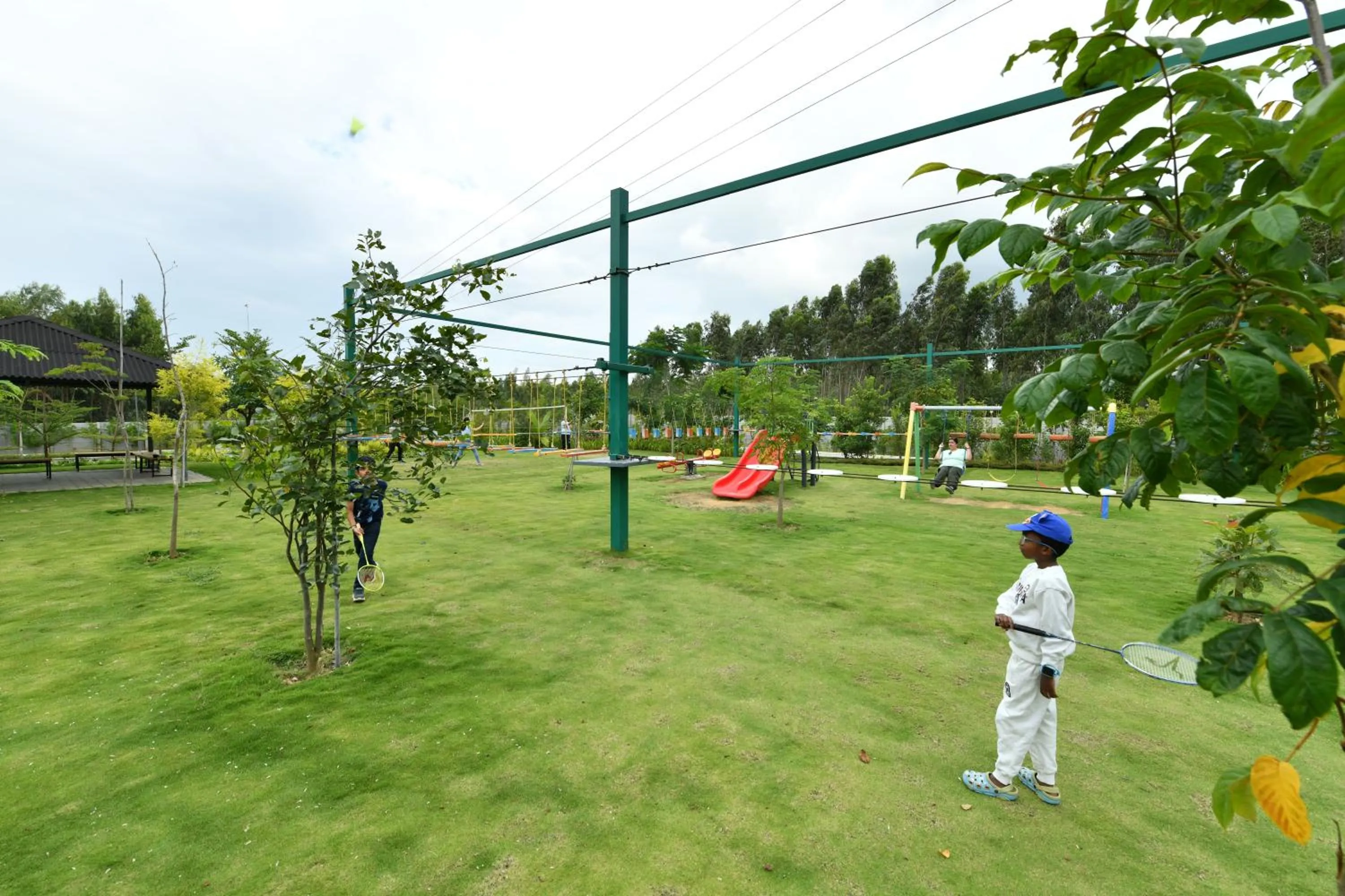 Children play ground in Sportico Resort Bangalore