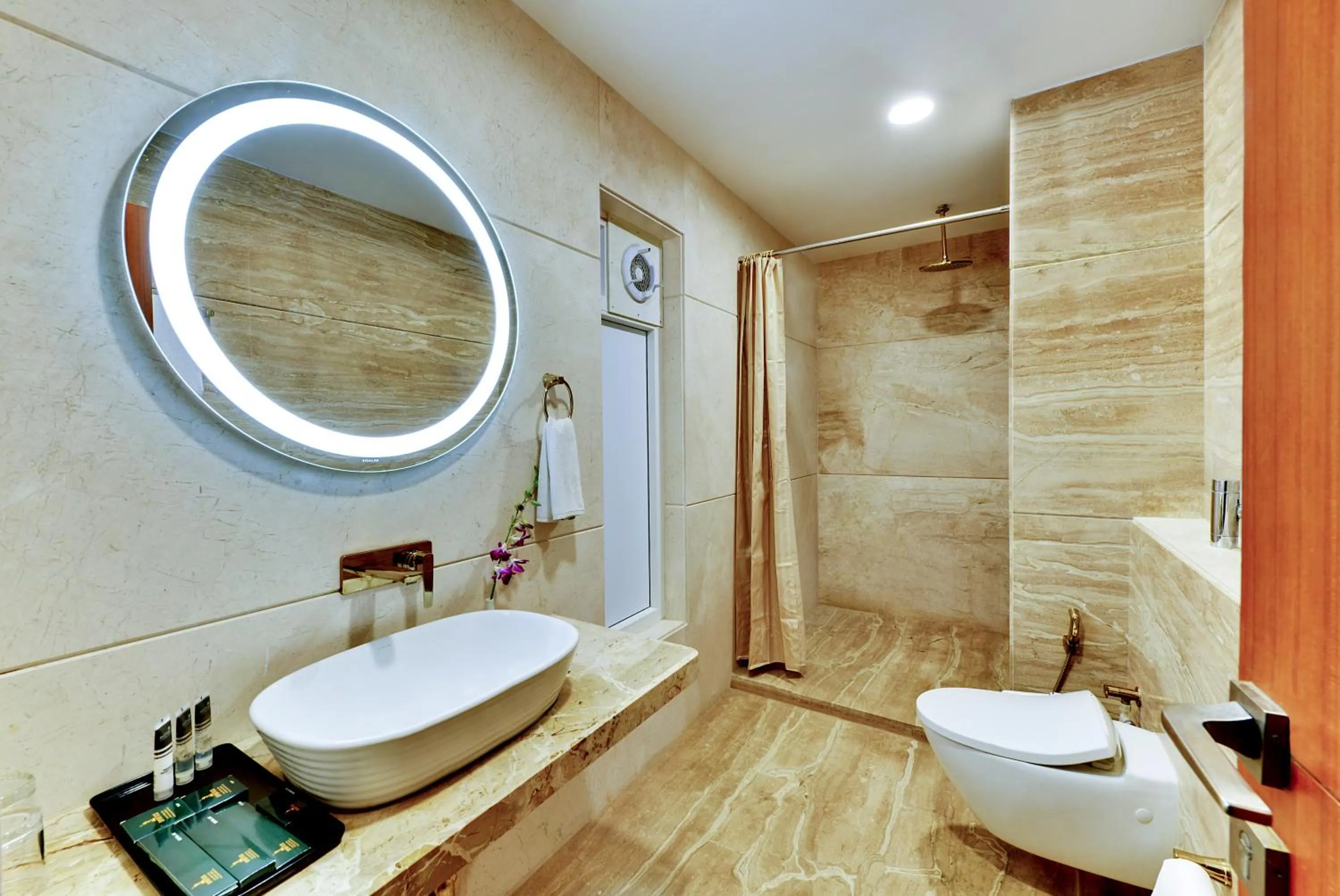 Bathroom in Sportico Resort Bangalore