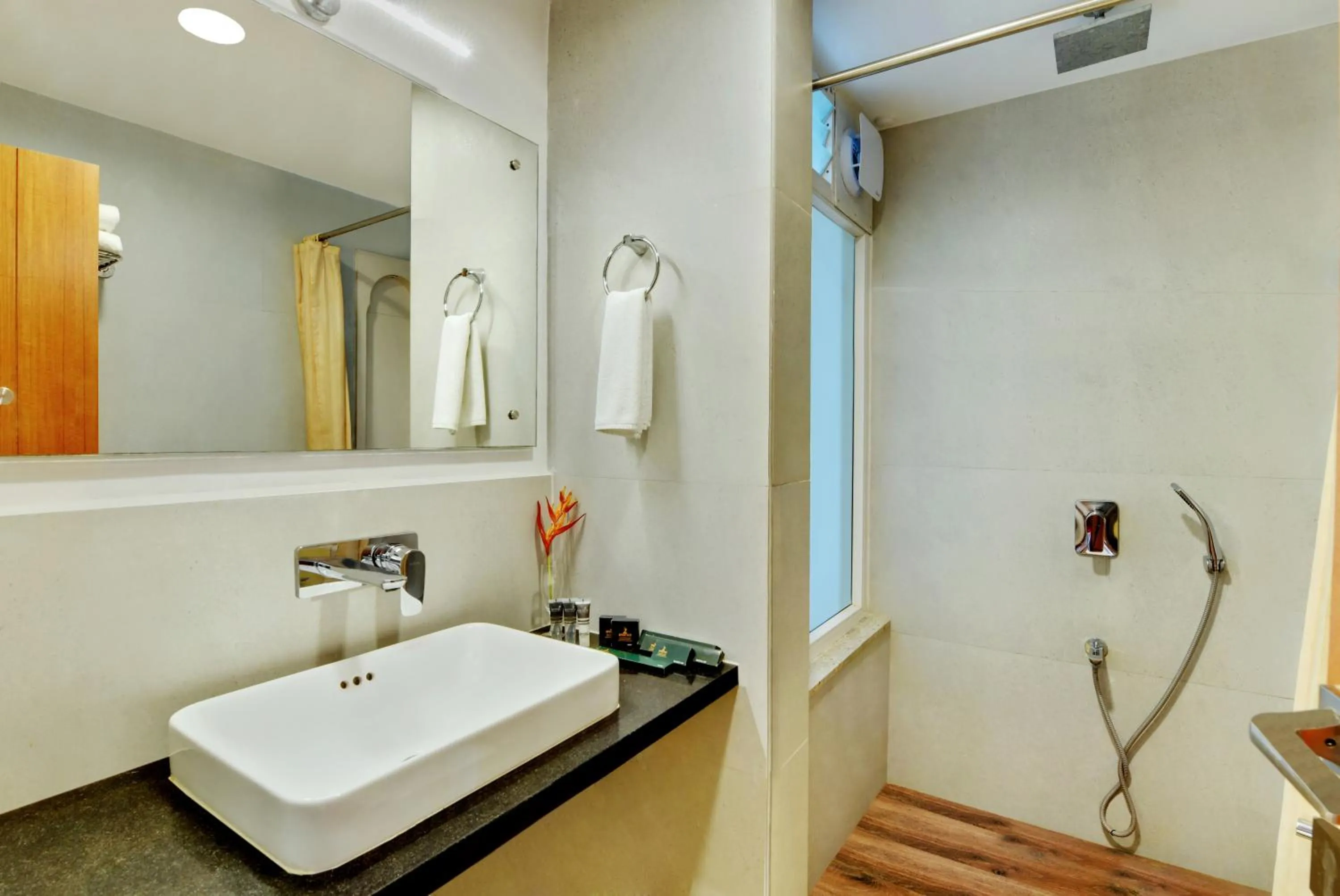 Bathroom in Sportico Resort Bangalore