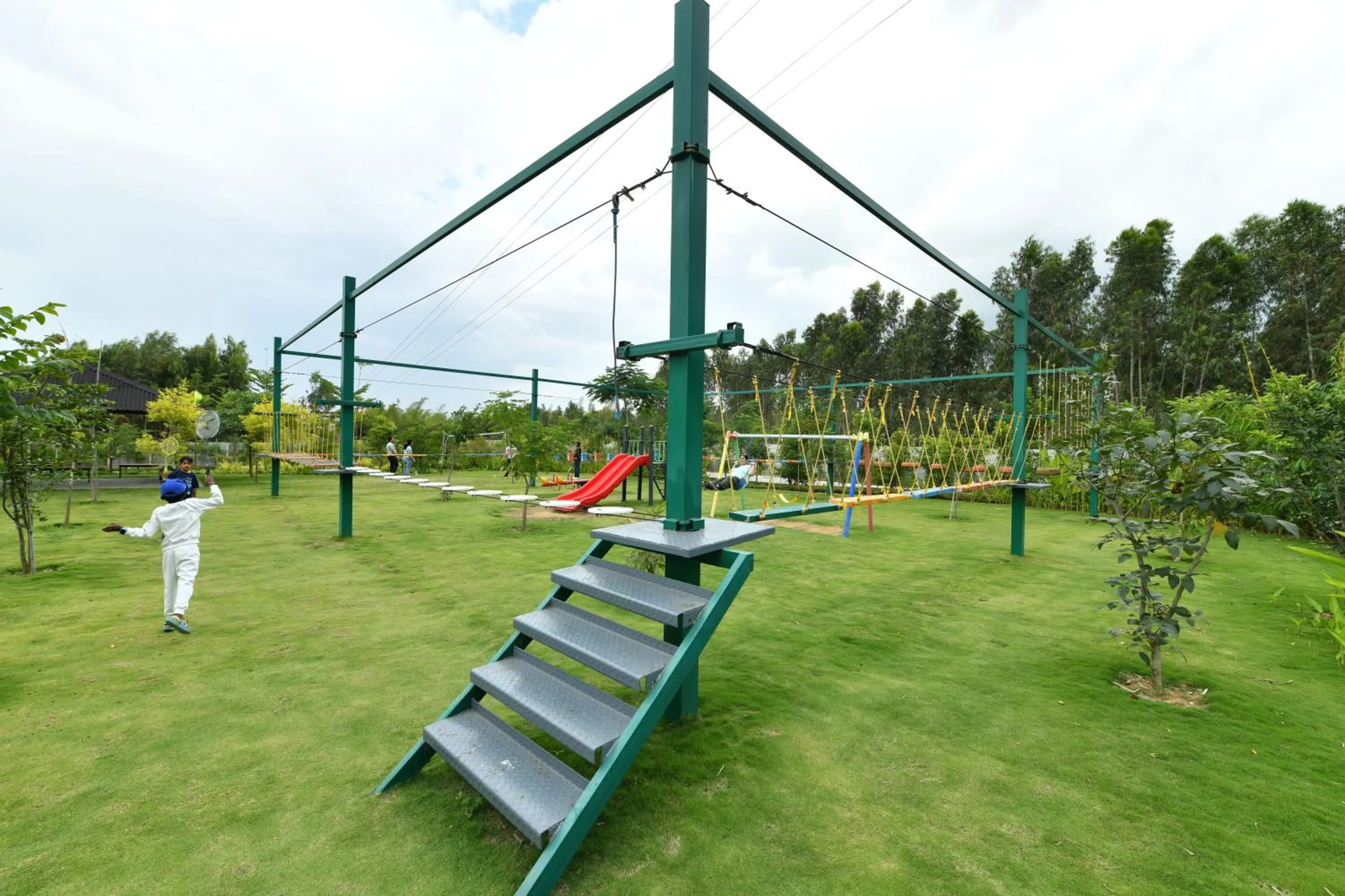 Children play ground in Sportico Resort Bangalore