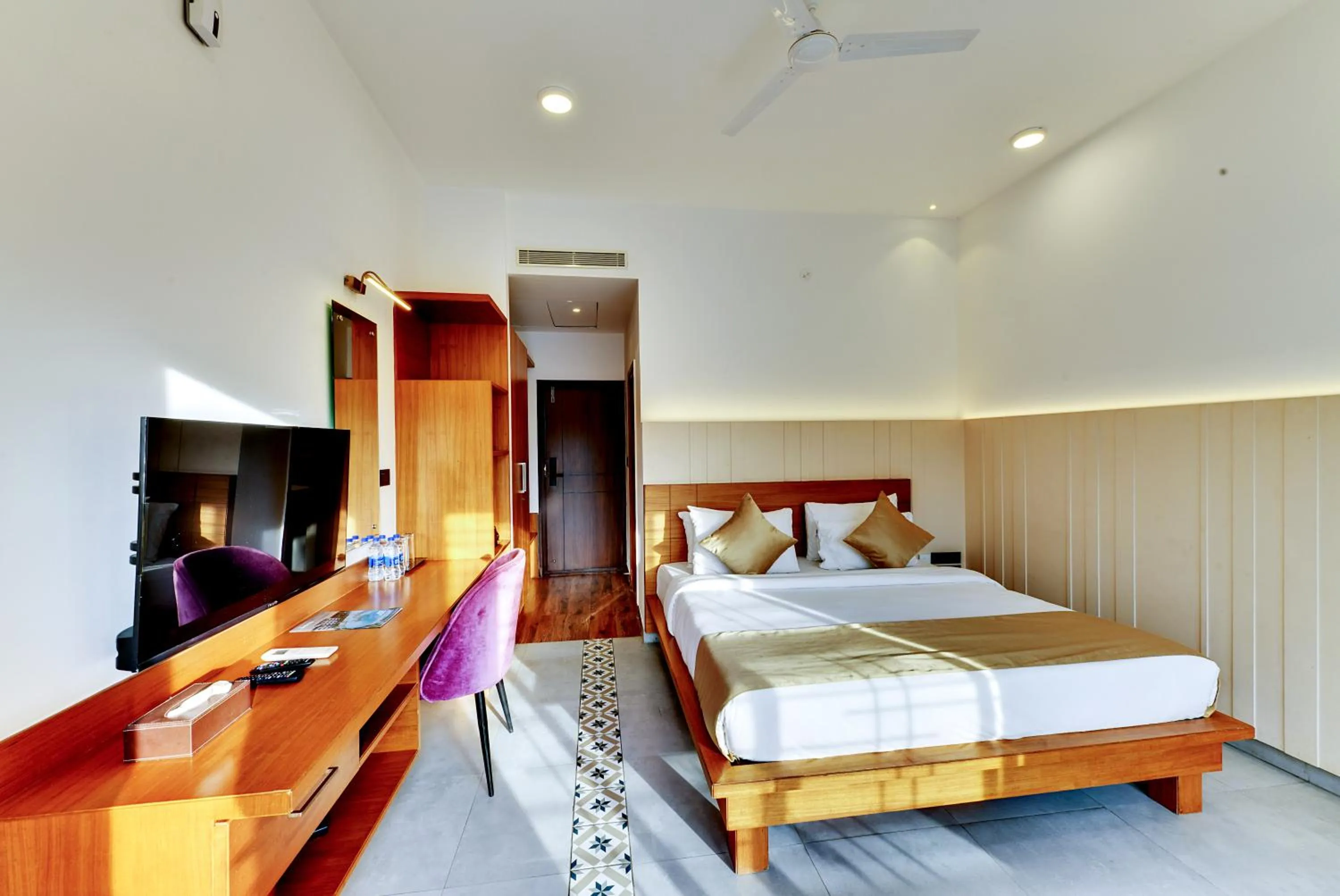 Photo of the whole room, Bed in Sportico Resort Bangalore