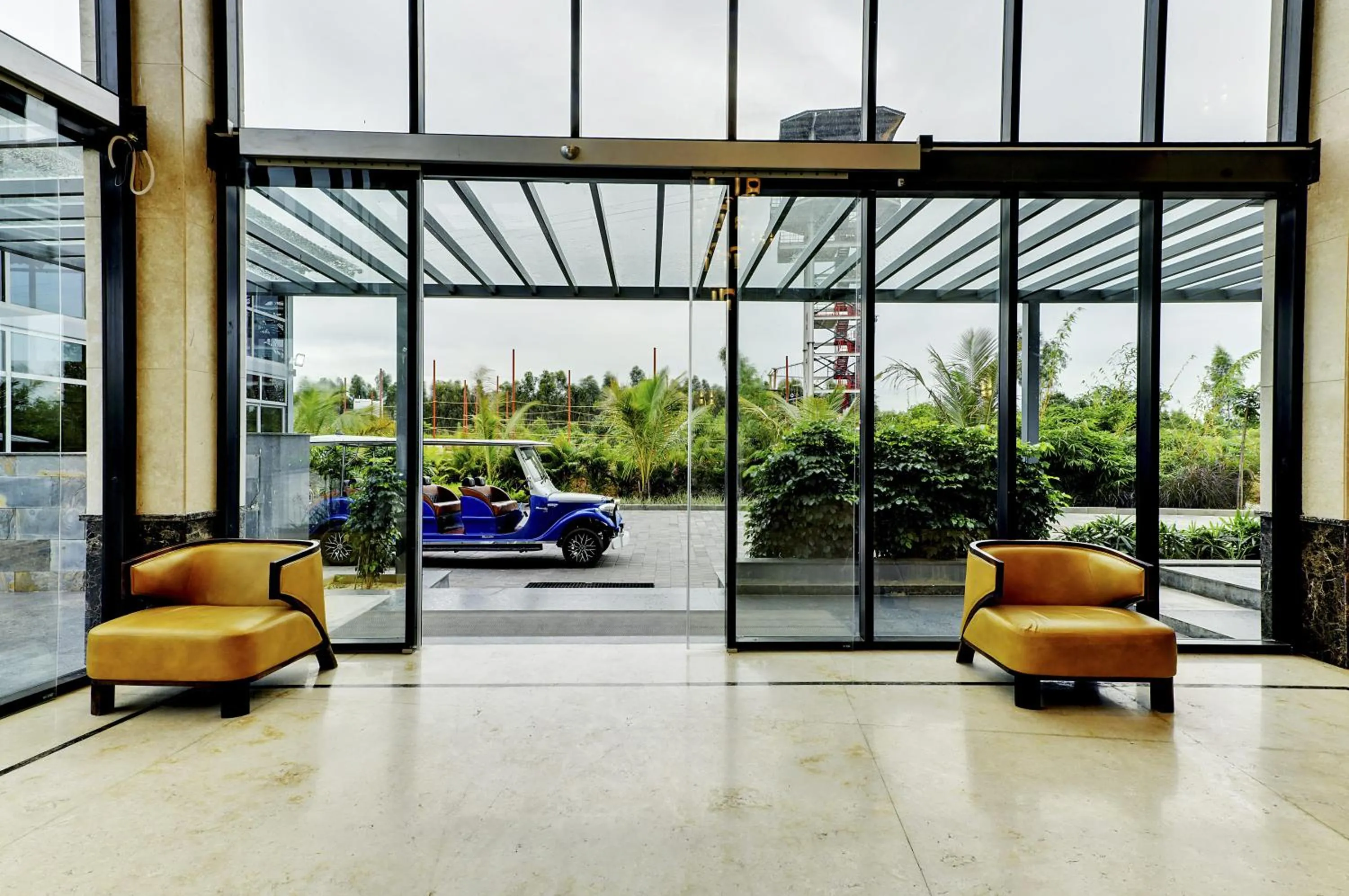 Lobby or reception in Sportico Resort Bangalore