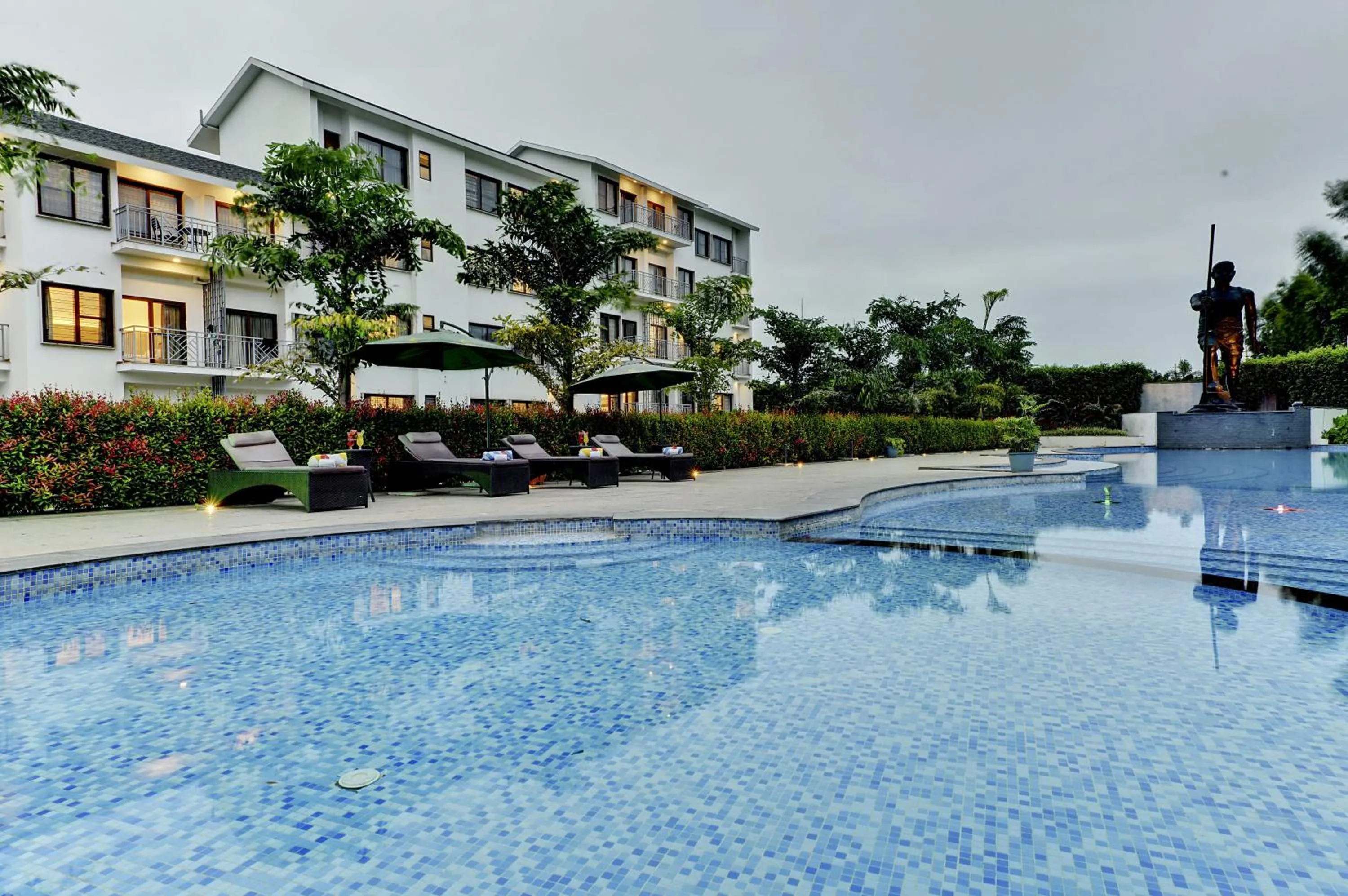 Property building in Sportico Resort Bangalore