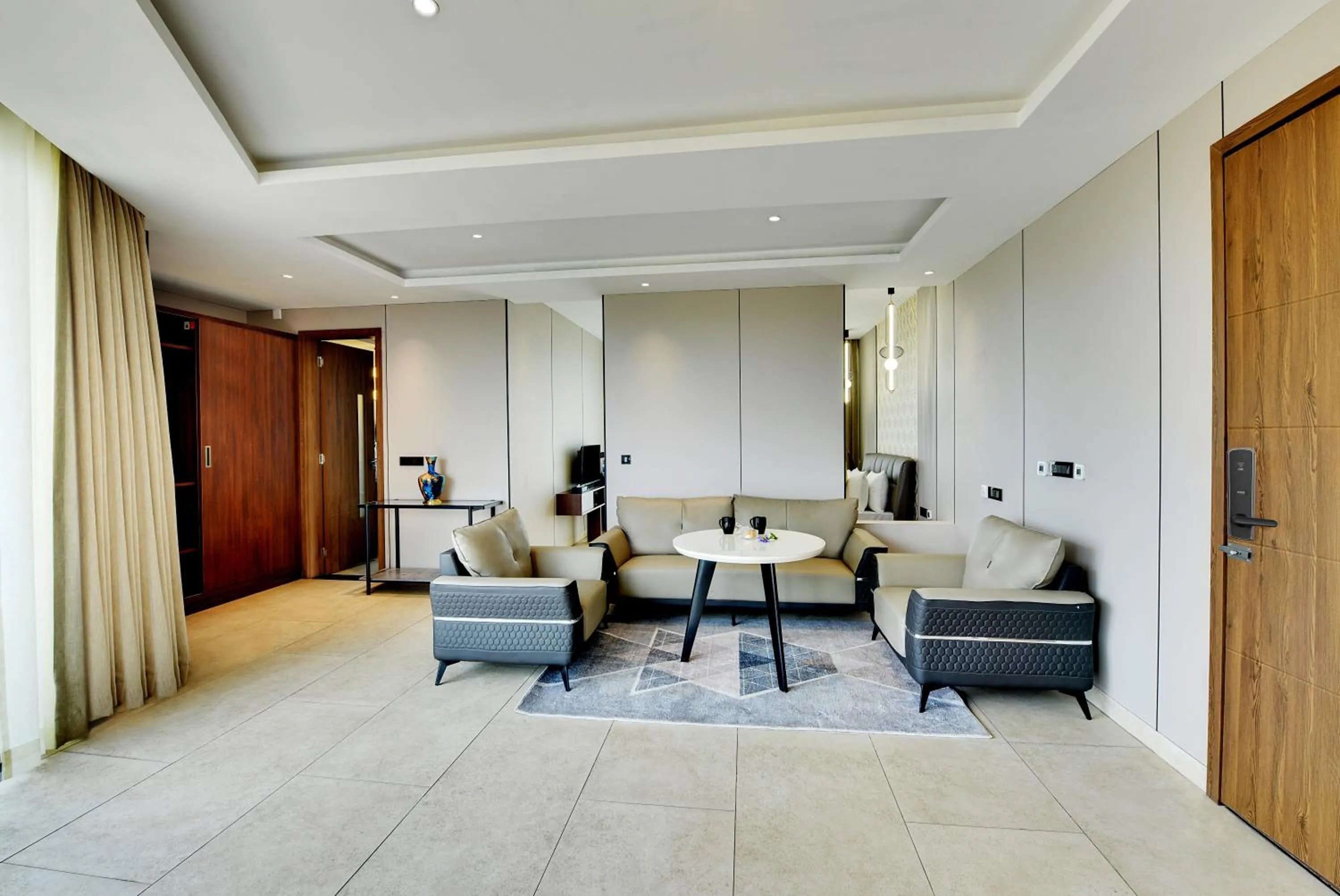 Living room in Sportico Resort Bangalore