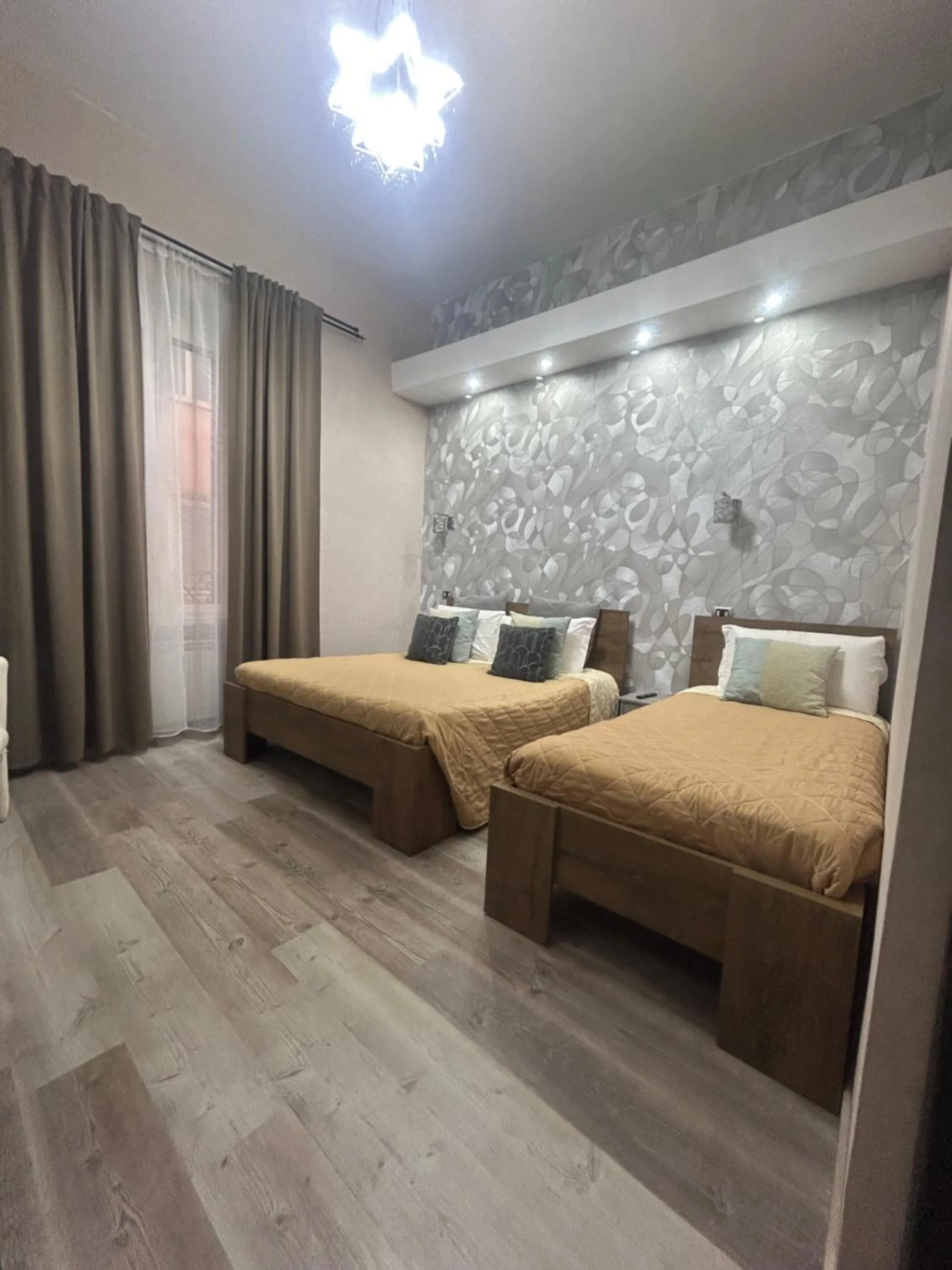 Bed in Vanella Rome Domus