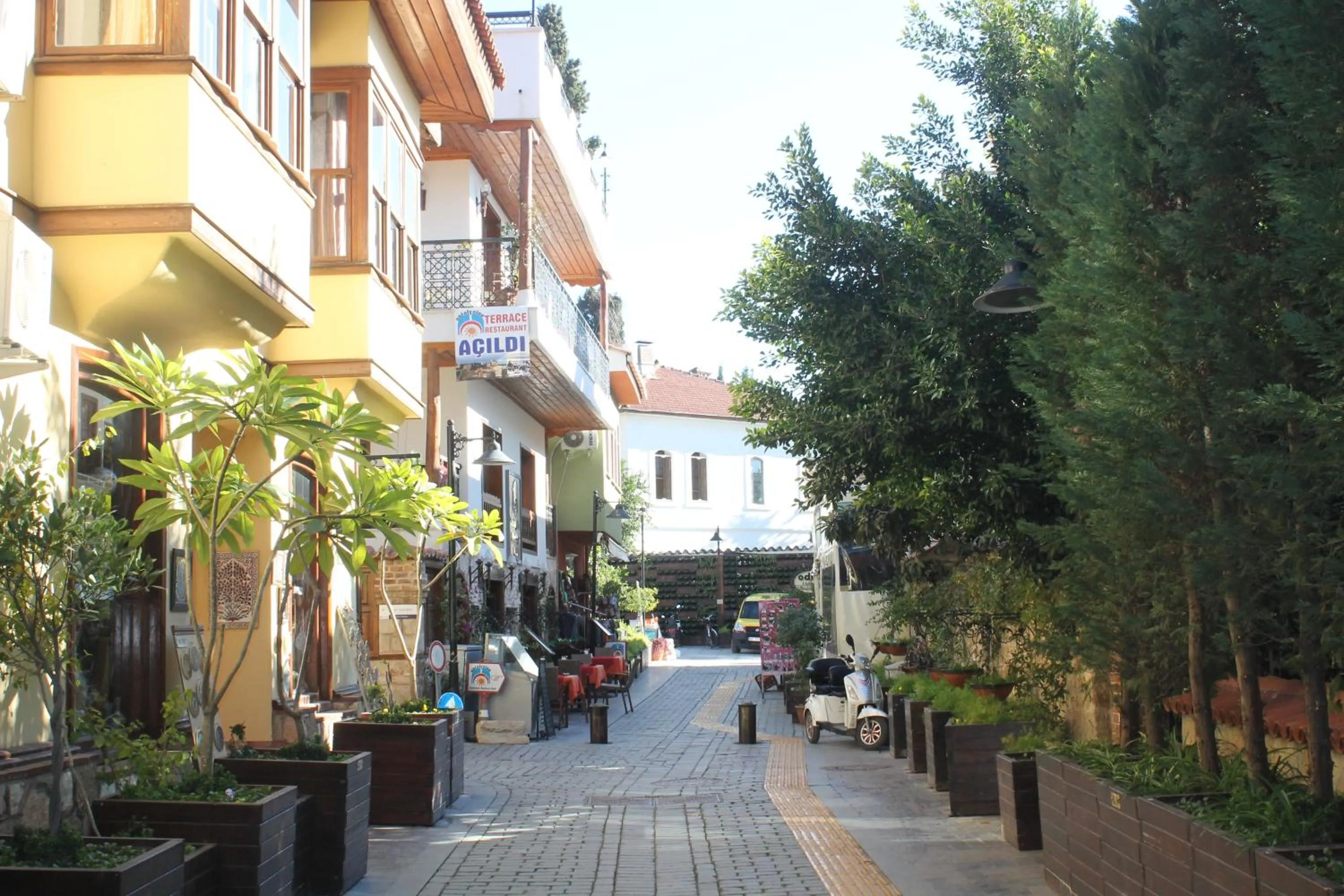Street view in Antalya Inn Hotel