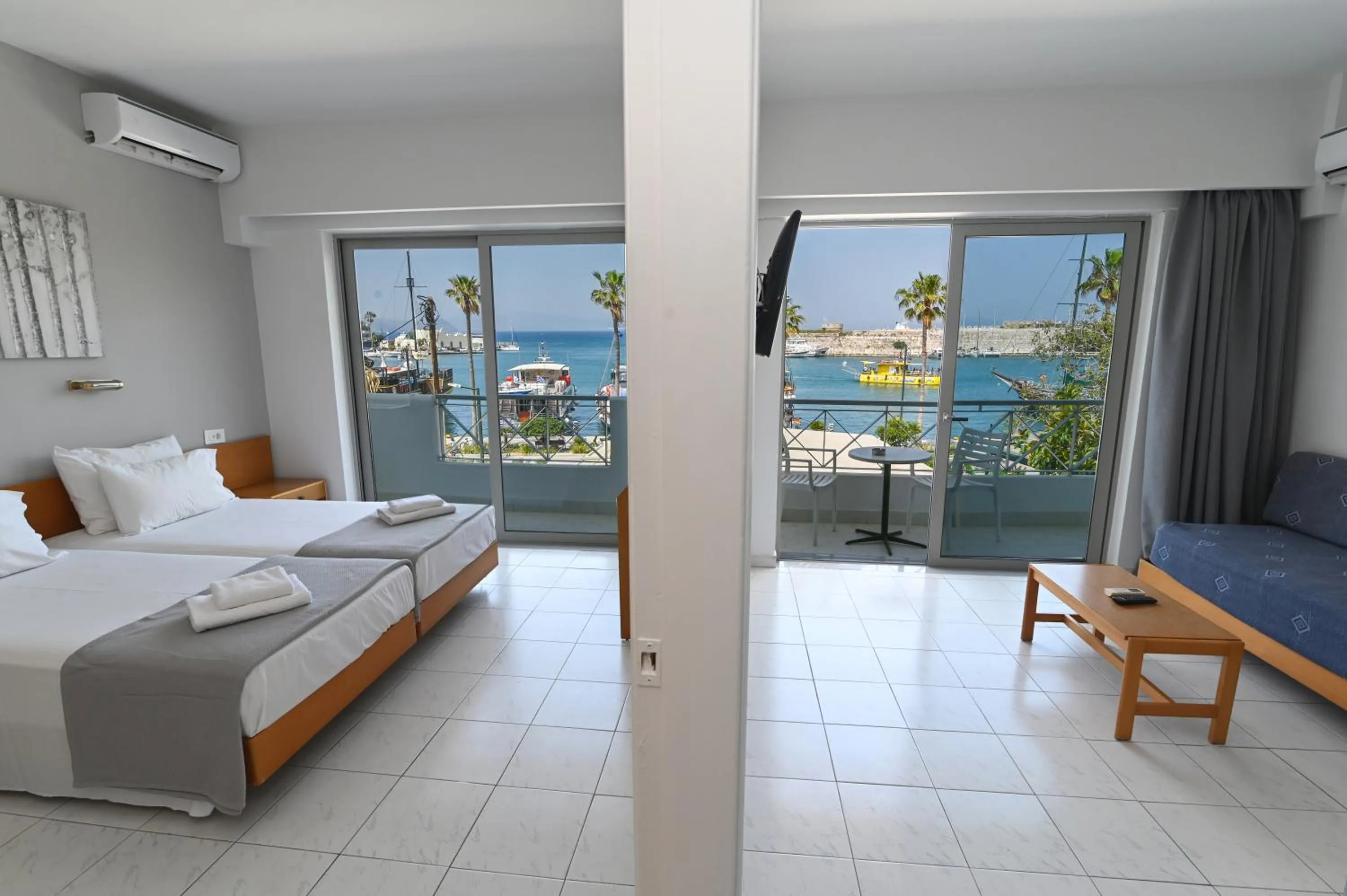 Sea view, Bed in Jasmine Hotel Apartments