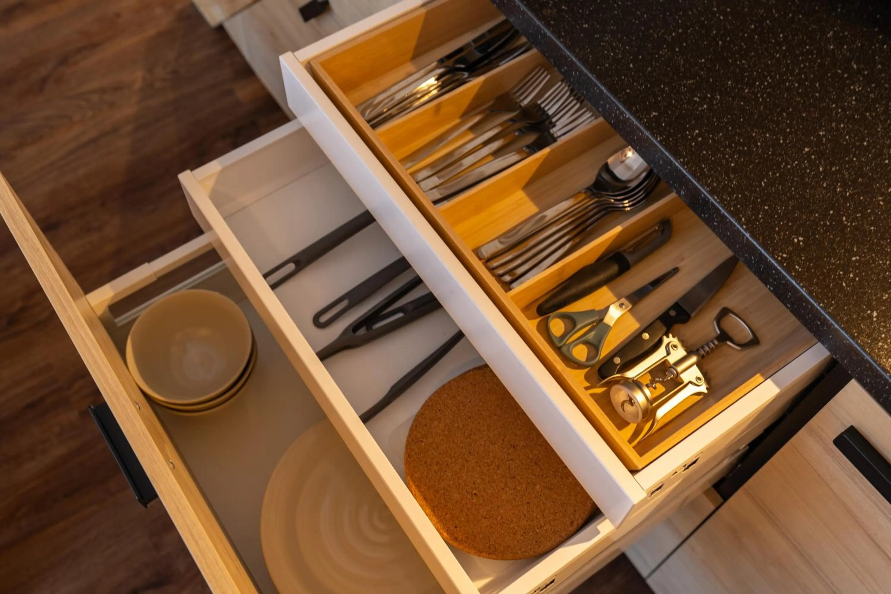 Photo of the whole room in The Charming by Curt Suites