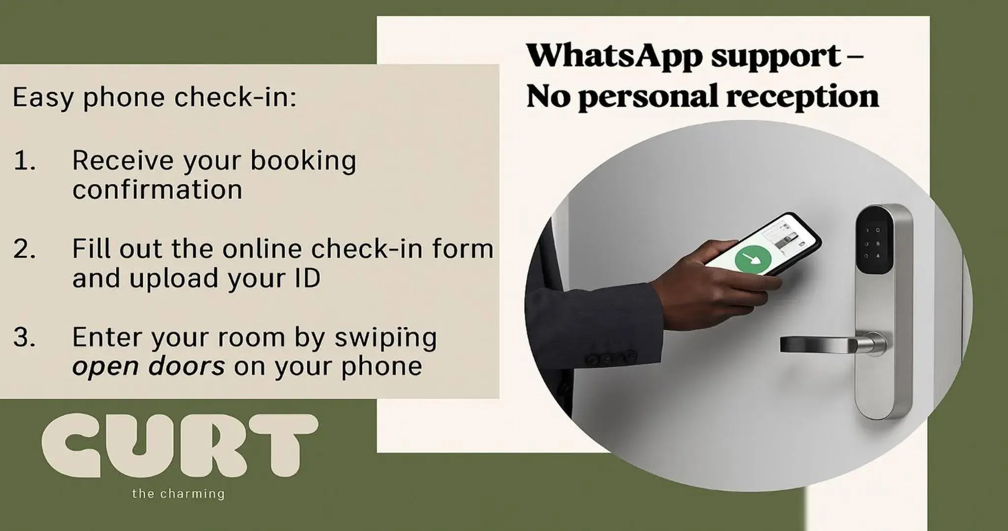 Lobby or reception in The Charming by Curt Suites Lobby or reception in The Charming by Curt Suites