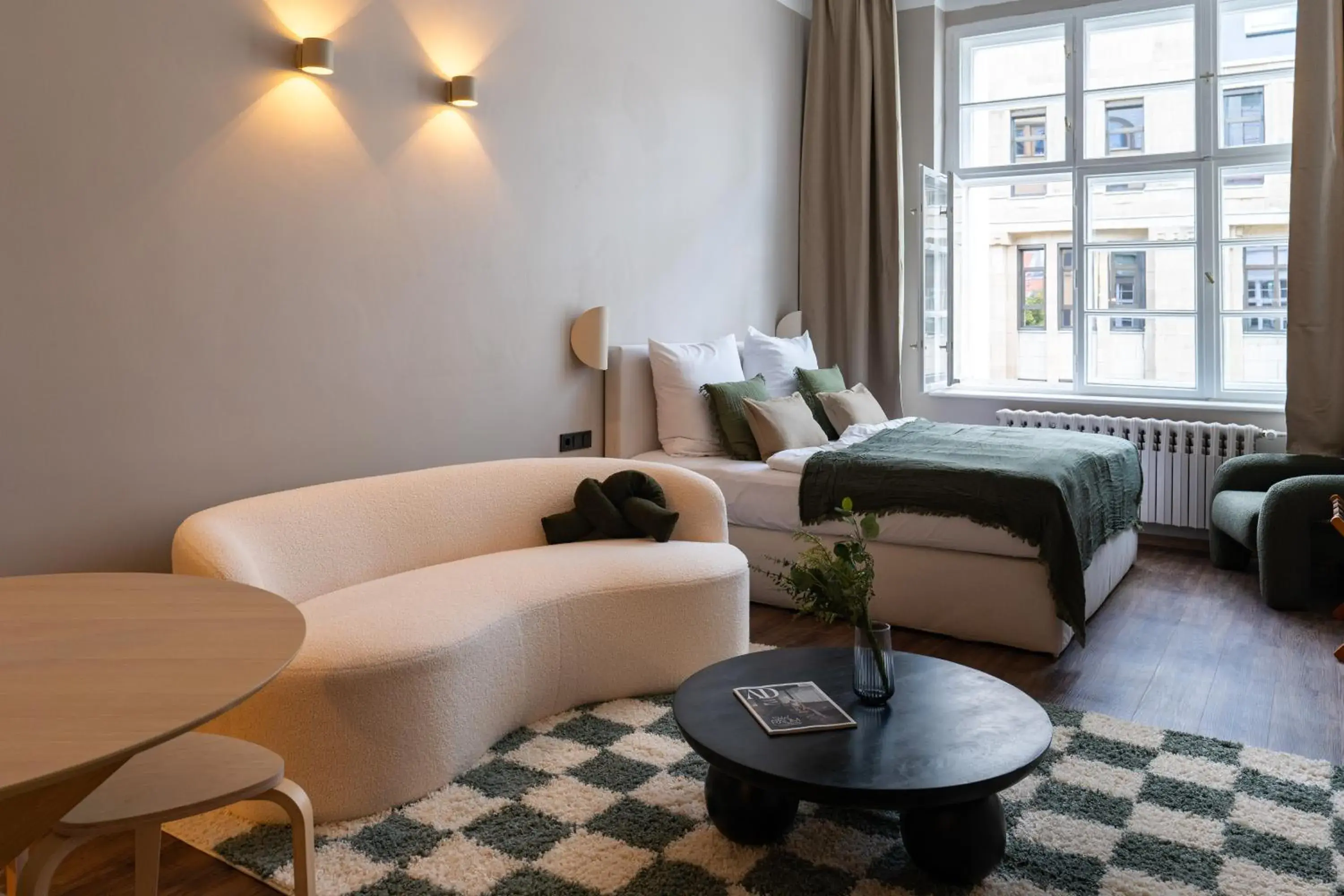 Photo of the whole room, Bed in The Charming by Curt Suites Photo of the whole room, Bed in The Charming by Curt Suites