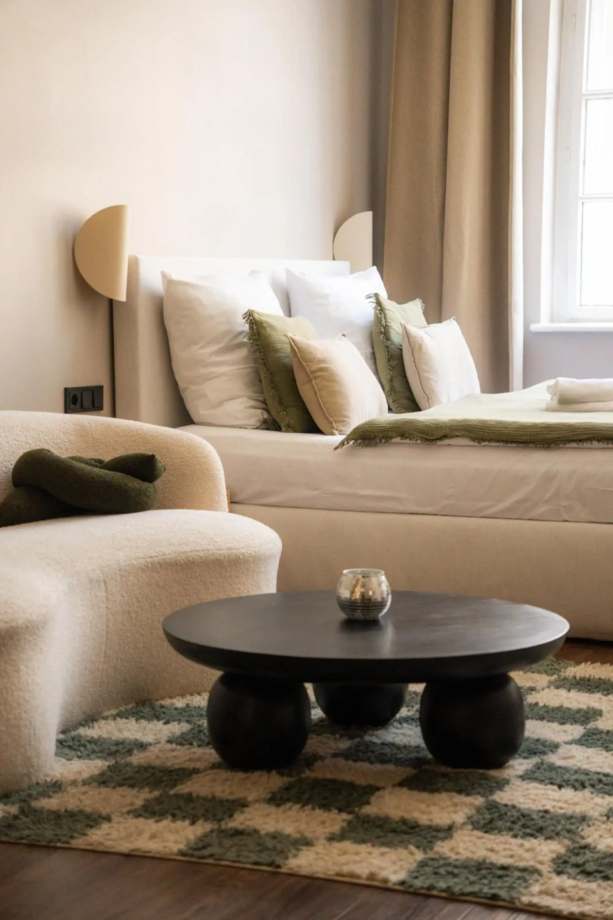 Bed in The Charming by Curt Suites Bed in The Charming by Curt Suites