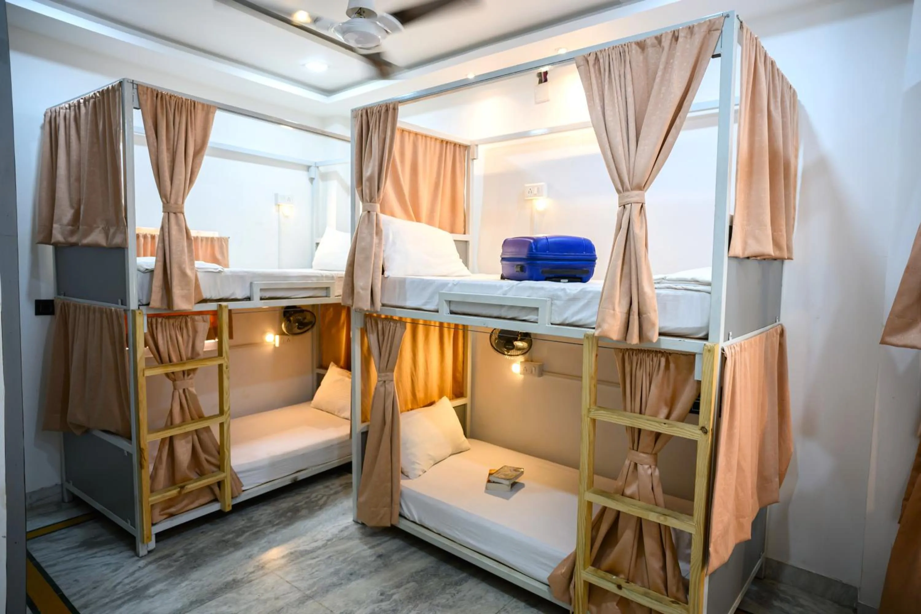 Bed in 3 Raahi Udaipur