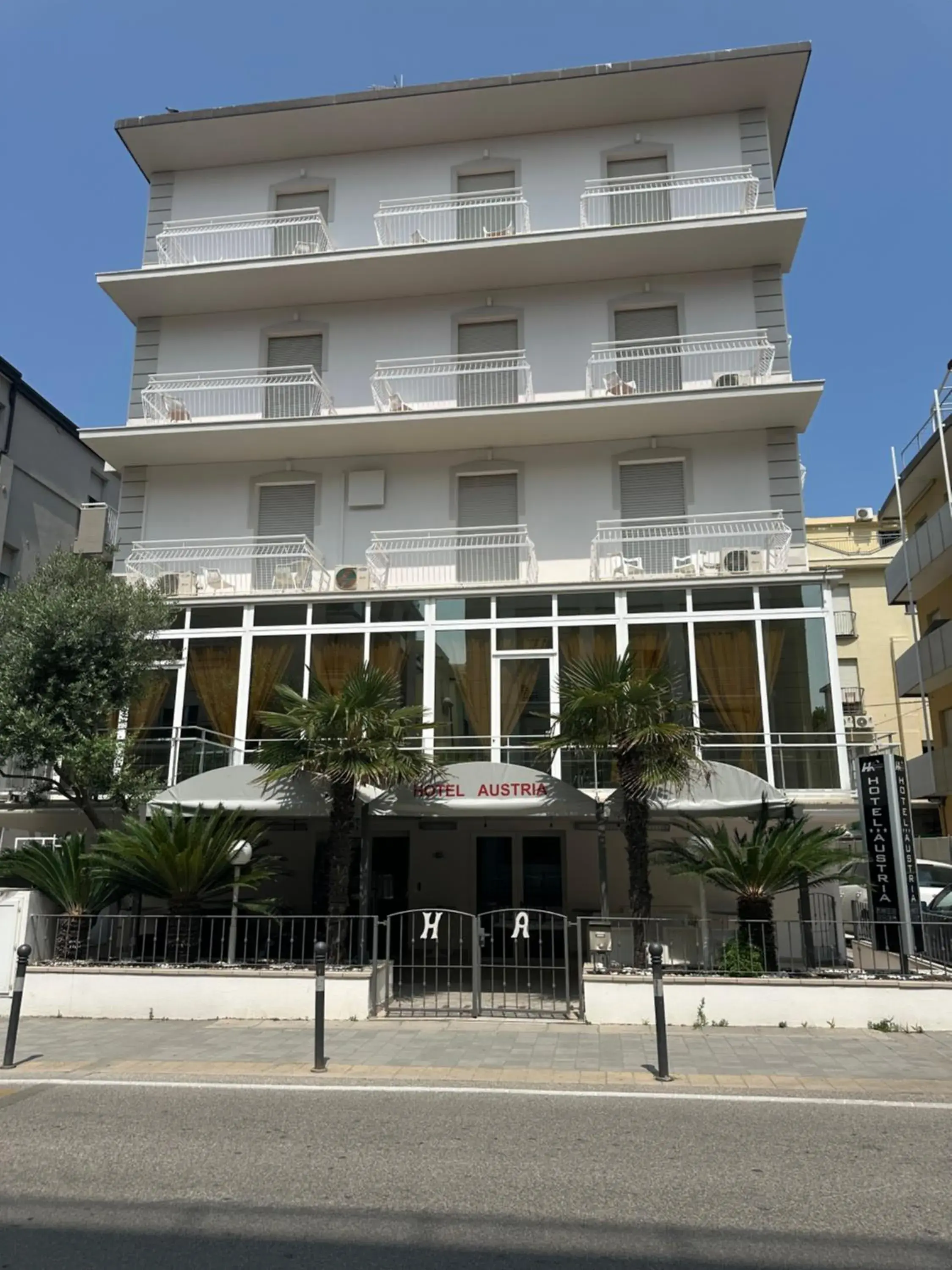 Property building in Hotel Austria Property building in Hotel Austria