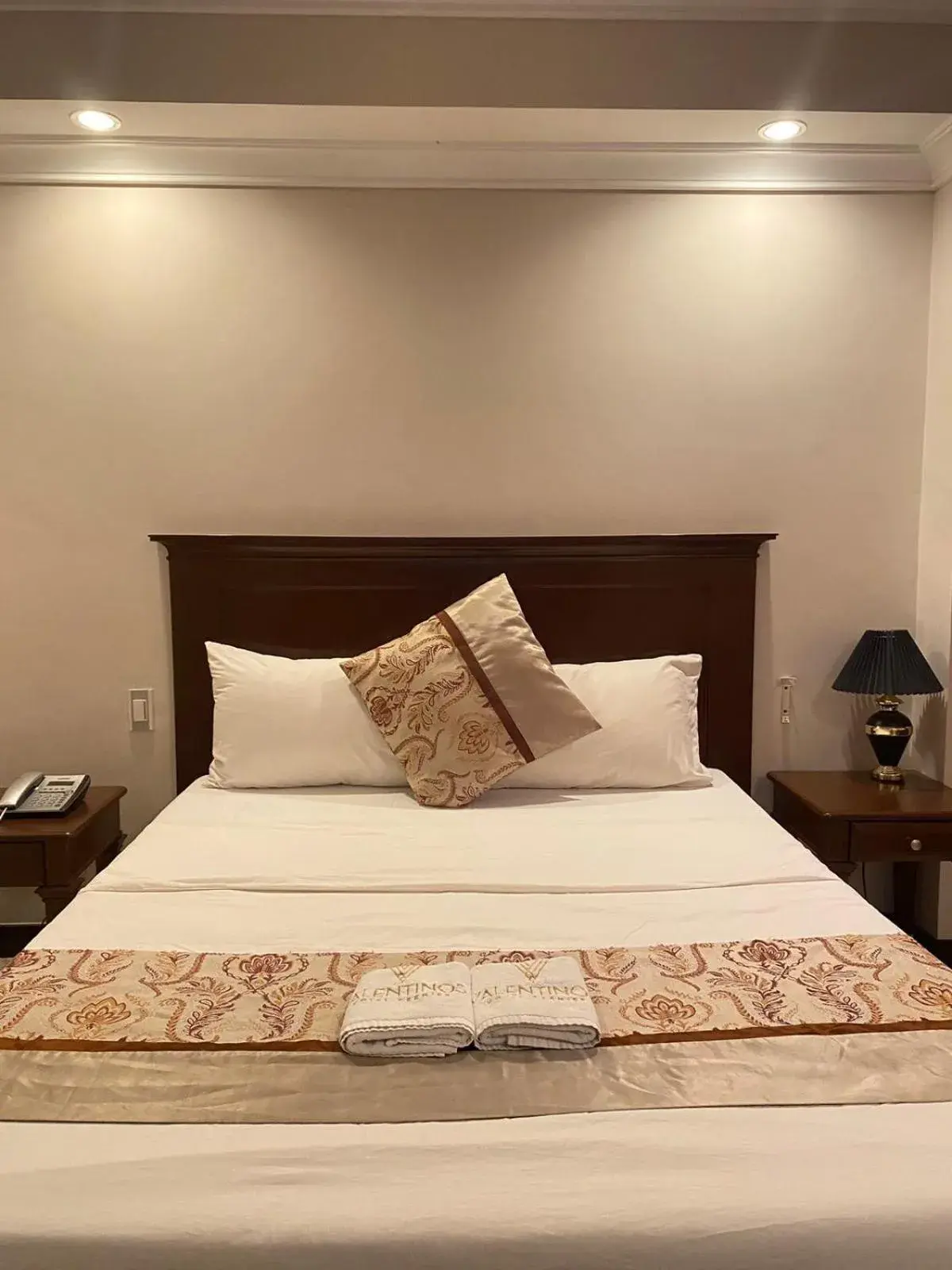 Bedroom, Bed in Valentino's Hotel Bedroom, Bed in Valentino's Hotel