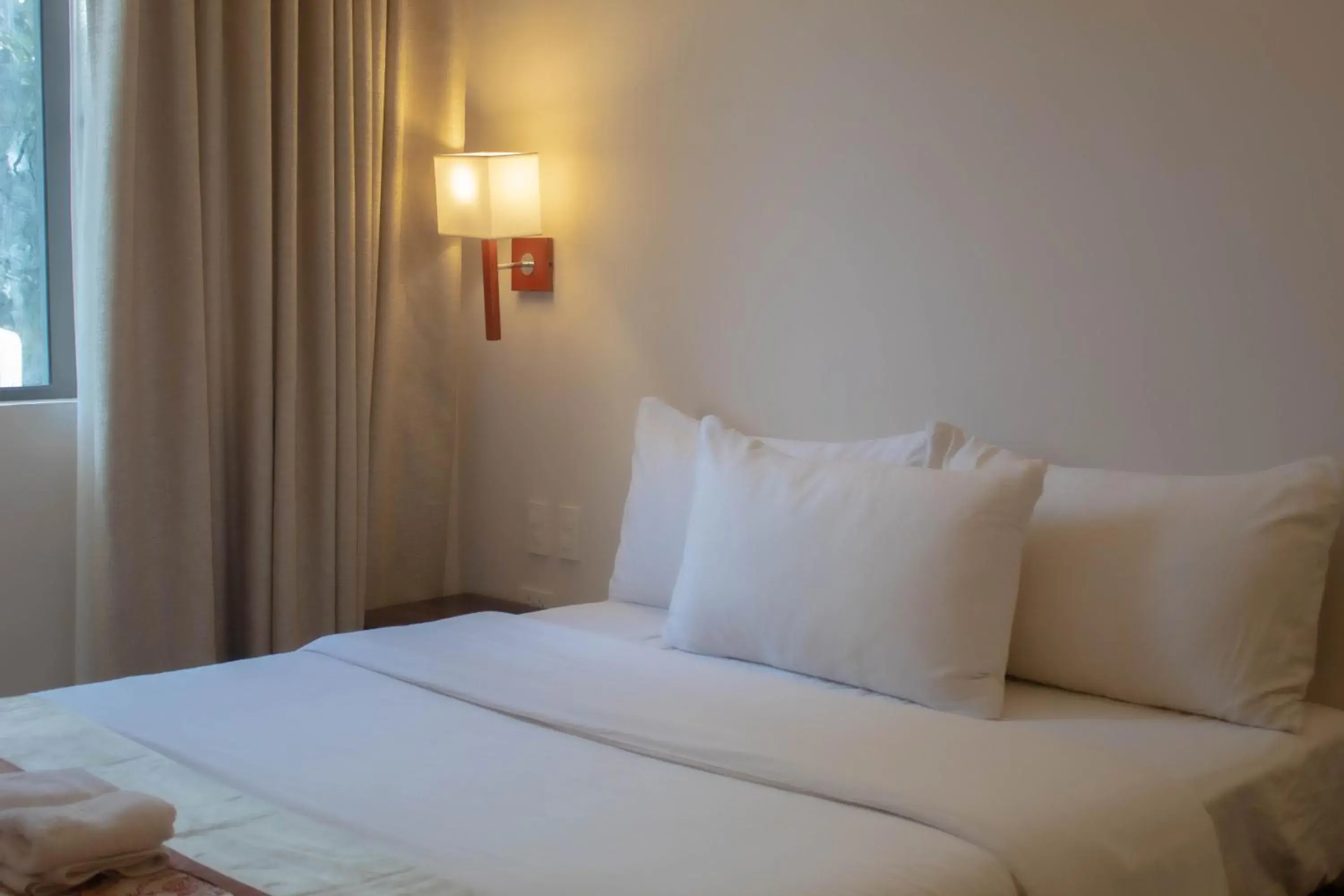 Bed in Valentino's Hotel Bed in Valentino's Hotel