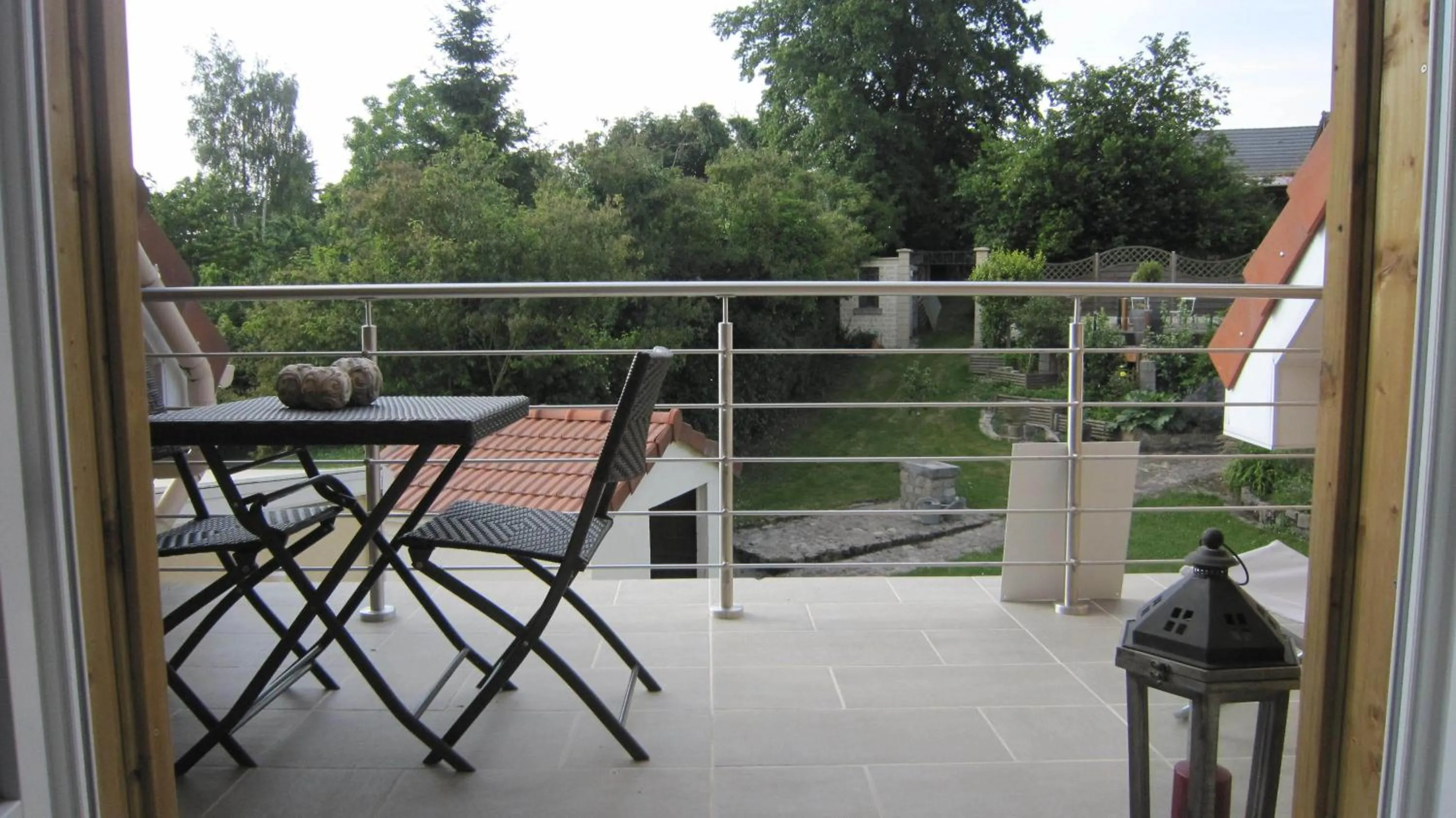 Balcony/Terrace in Au Chardon Bleu