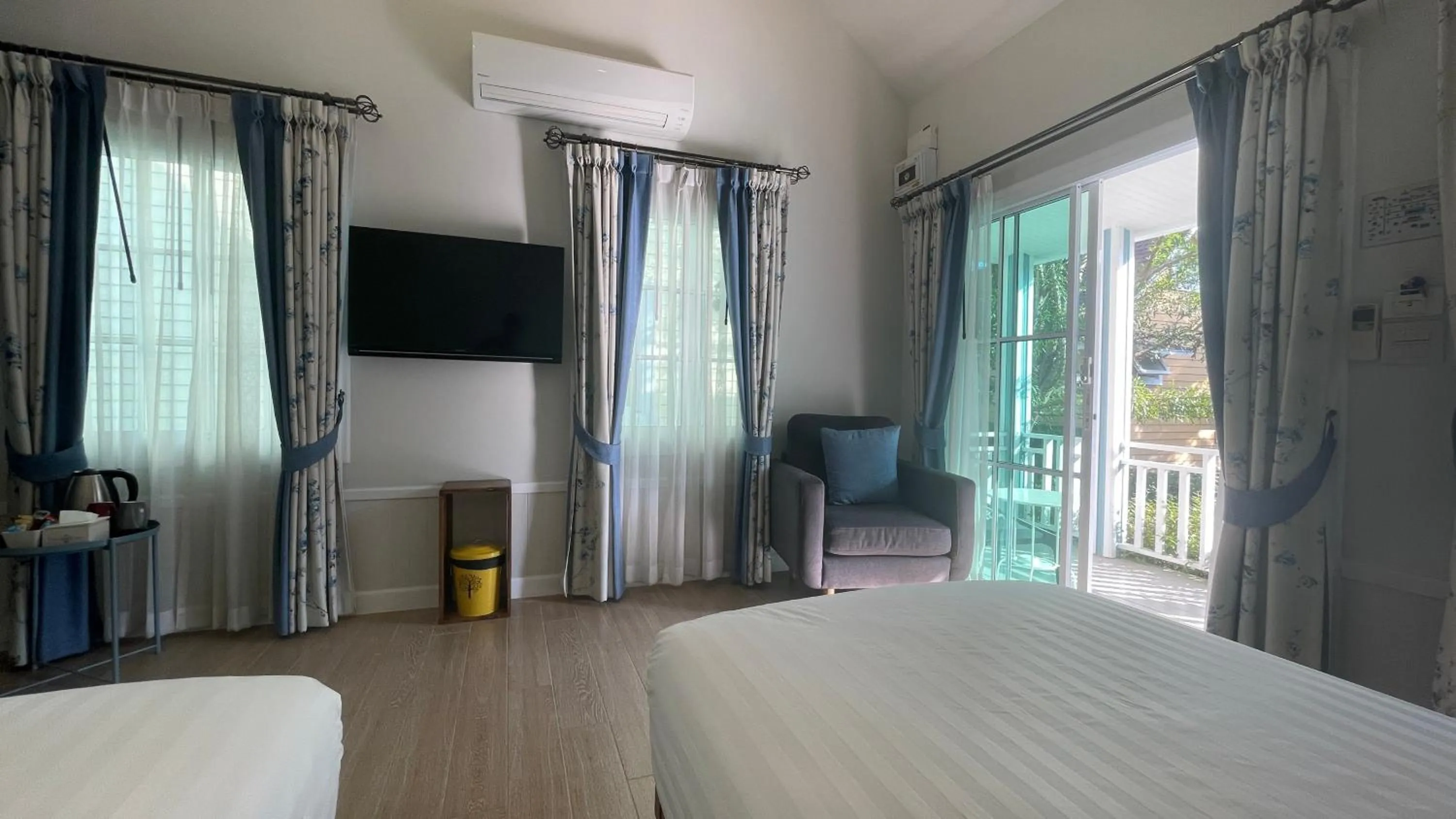 Bedroom, Bed in Vermont Khao Yai Resort