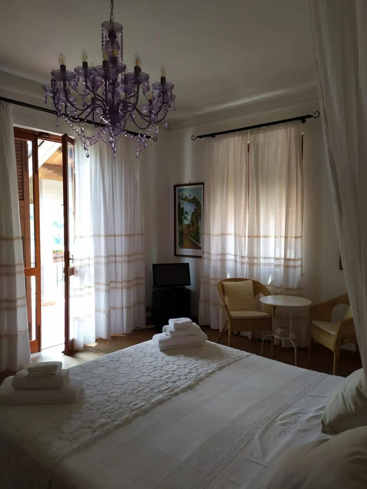 Bed in Bed & Breakfast Lujocanda