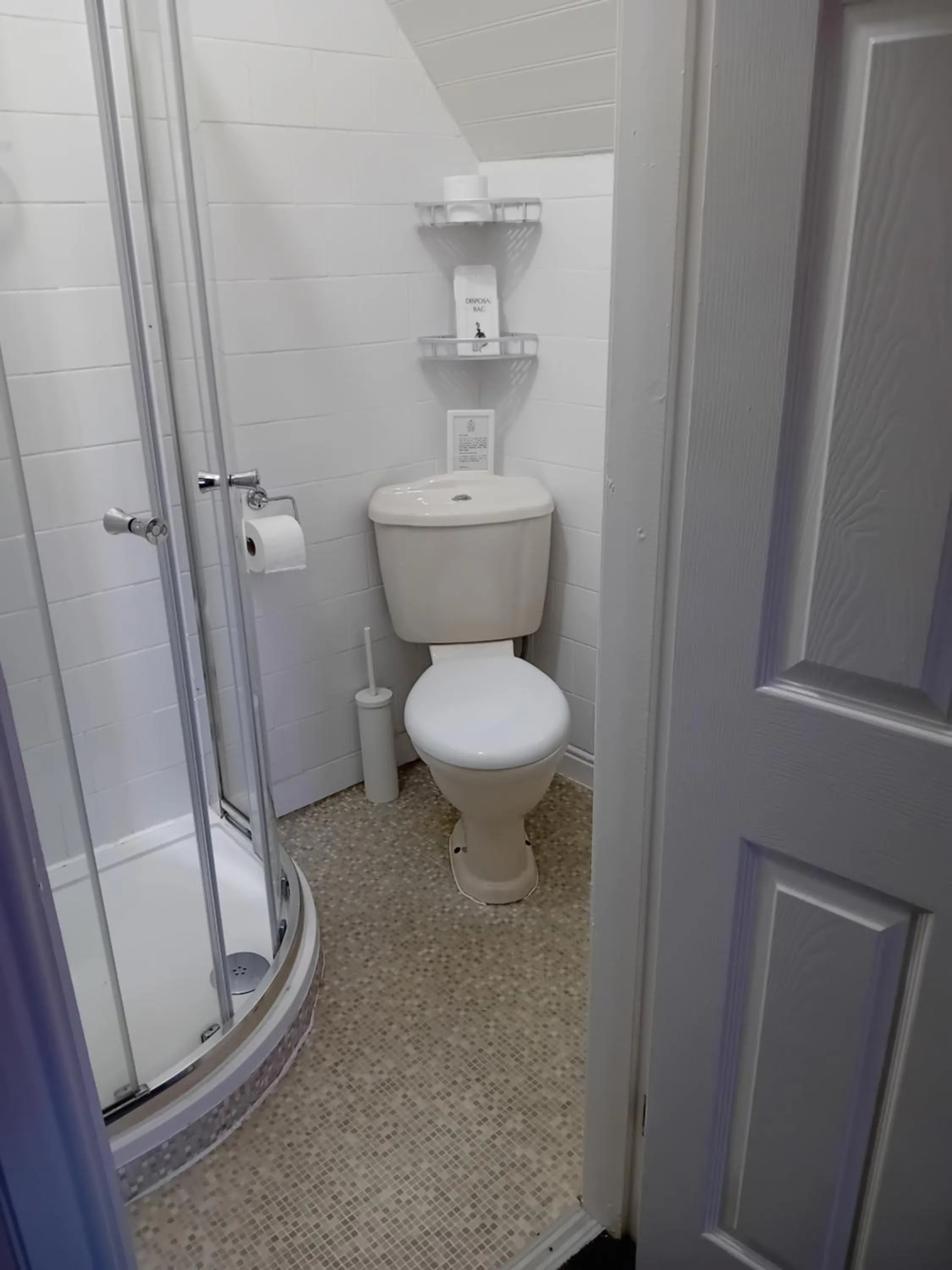 Shower in Number twenty five
