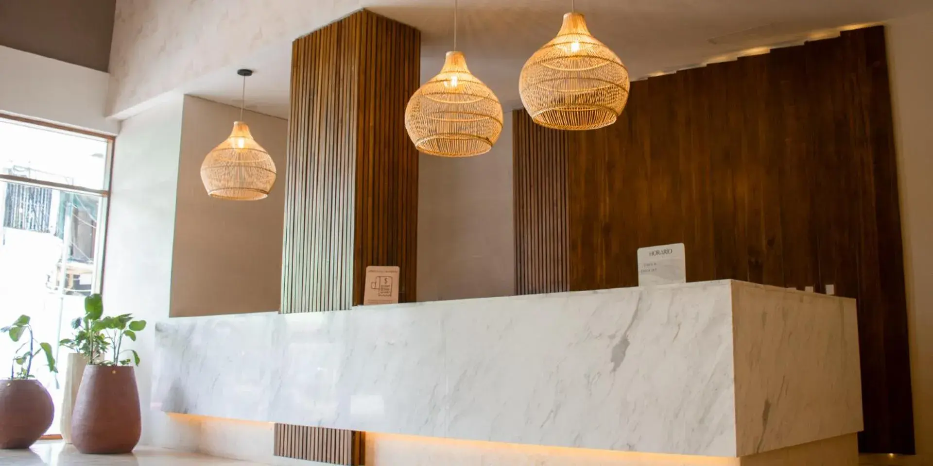 Lobby or reception in Hotel Caribbean by On vacation Lobby or reception in Hotel Caribbean by On vacation