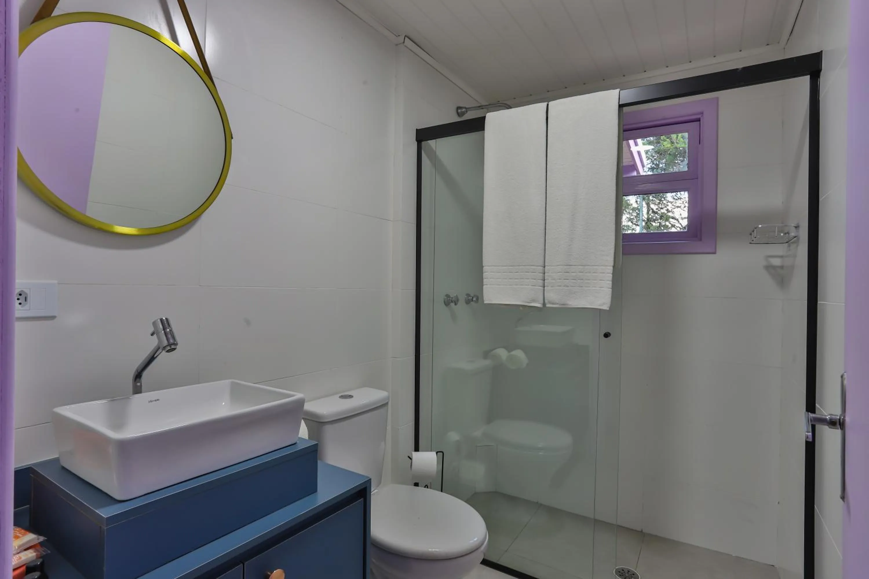 Shower in La Vita Pousada de Charme