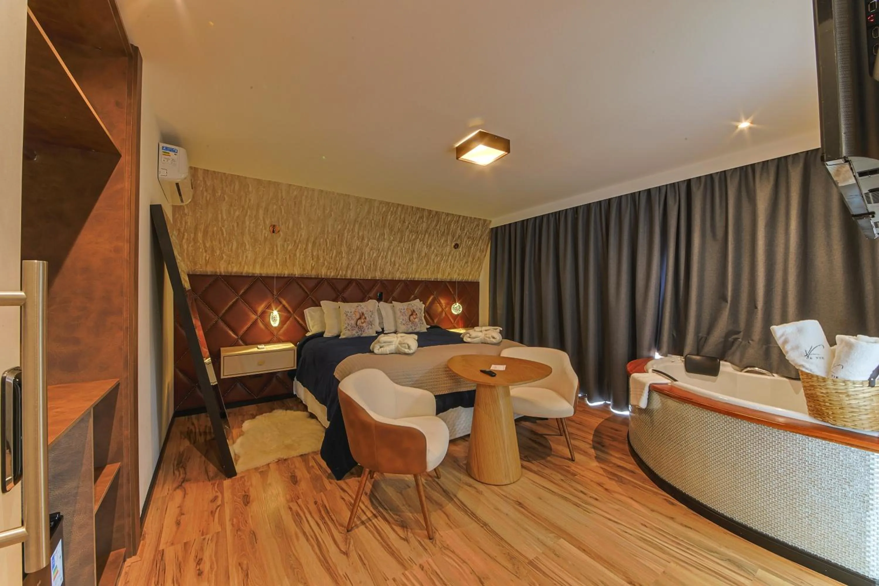 Bed in La Vita Pousada de Charme