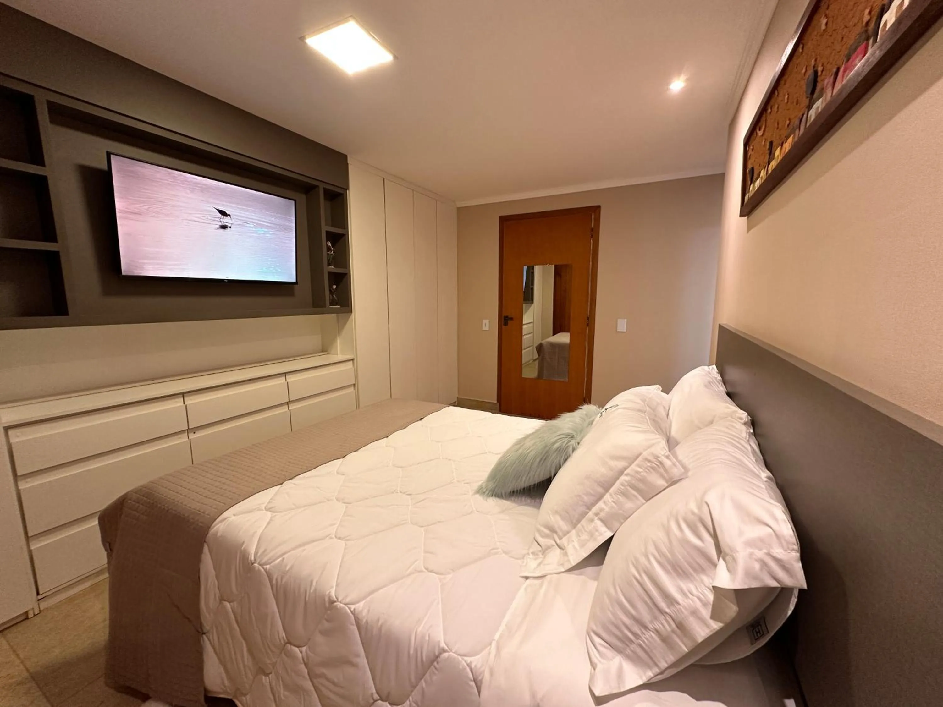 Bed in La Vita Pousada de Charme