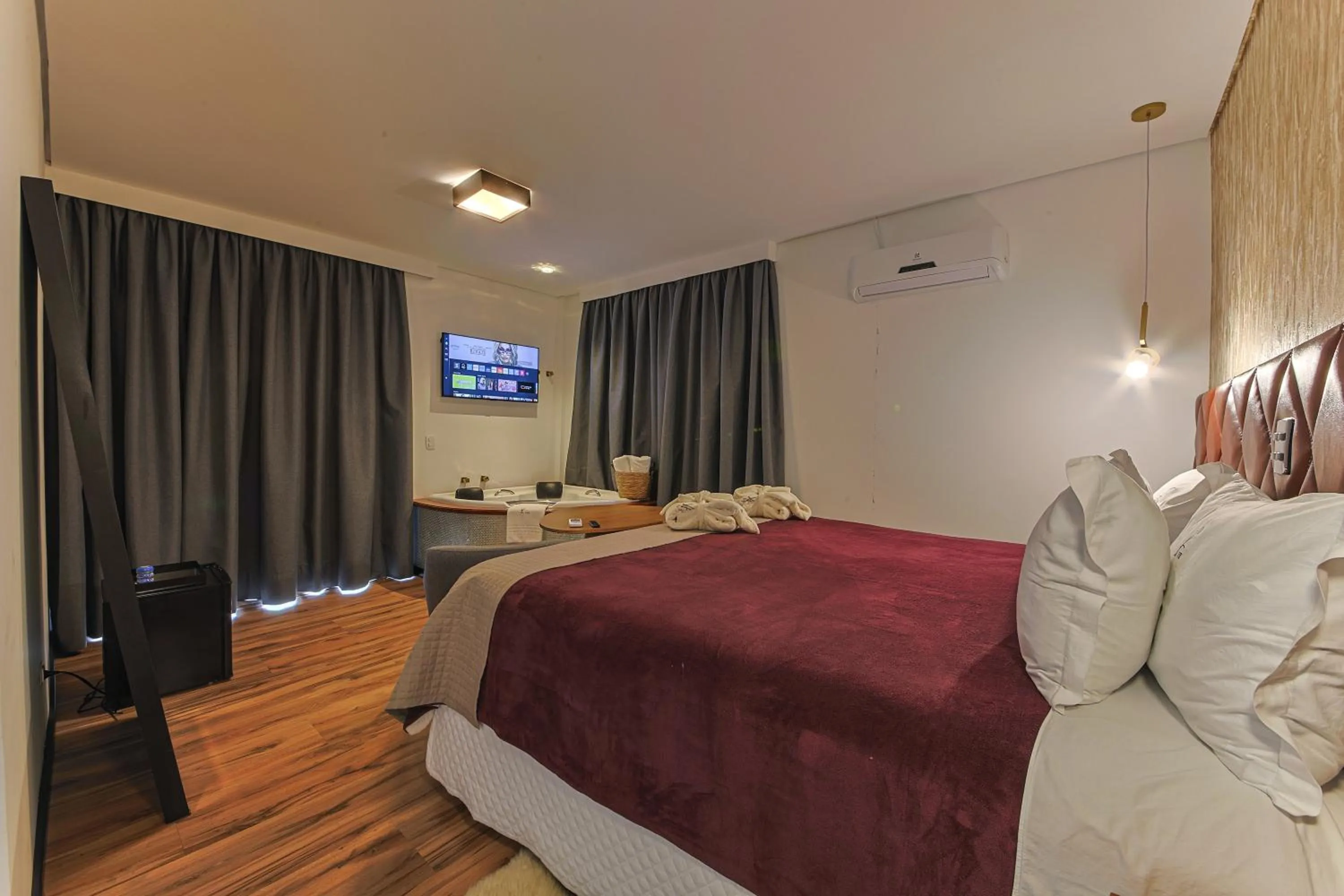 Bed in La Vita Pousada de Charme