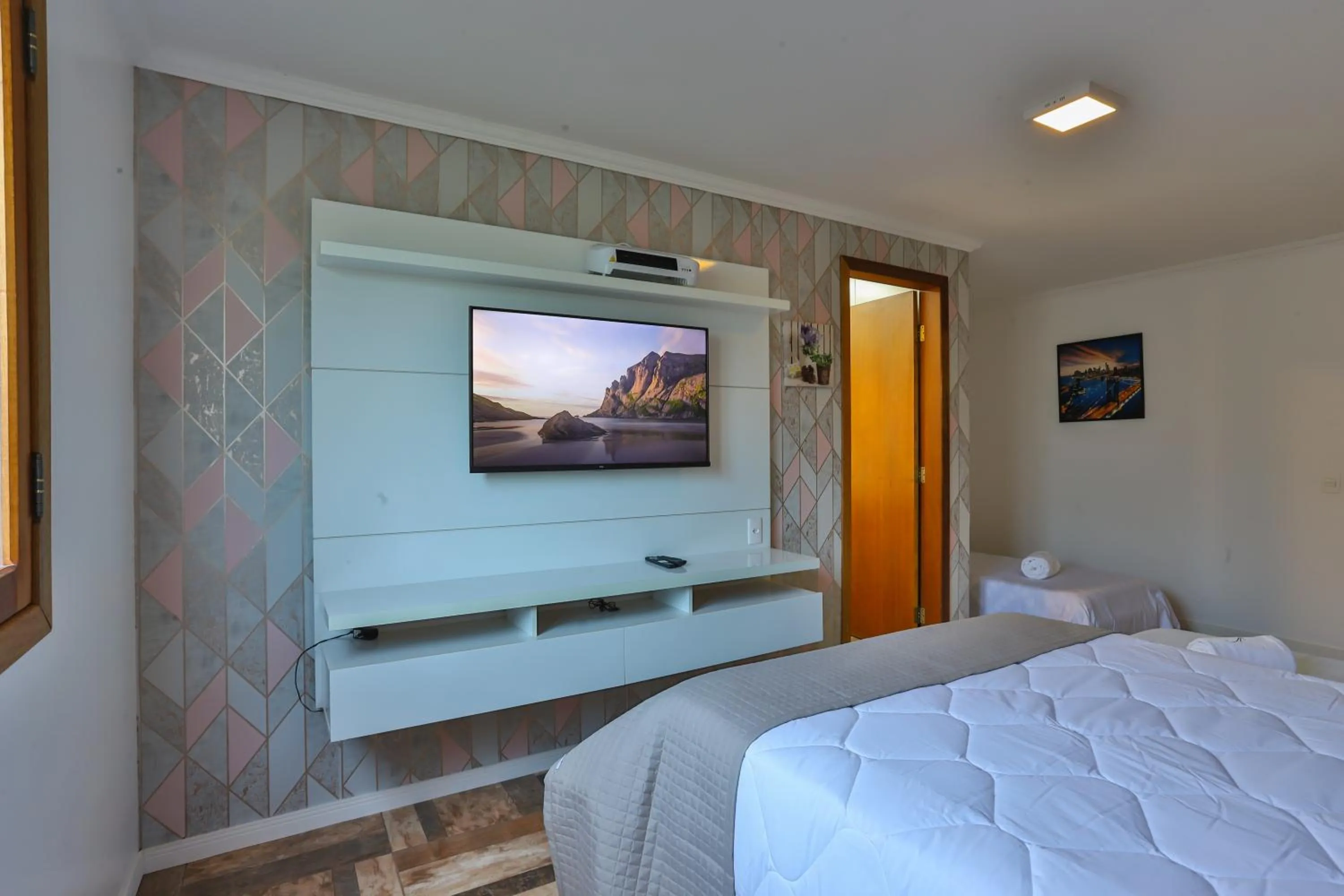 TV and multimedia, Bed in La Vita Pousada de Charme