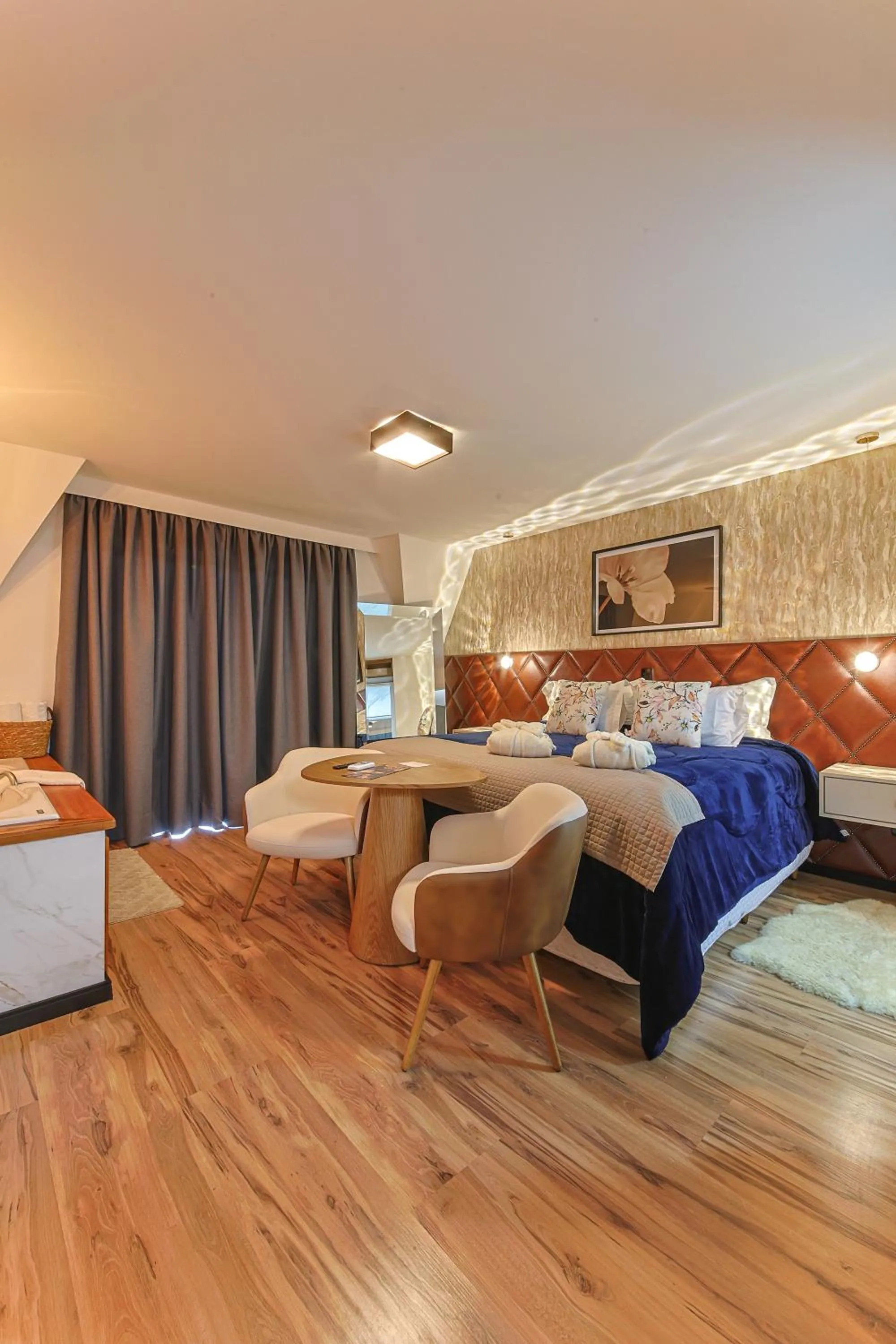 Bed in La Vita Pousada de Charme