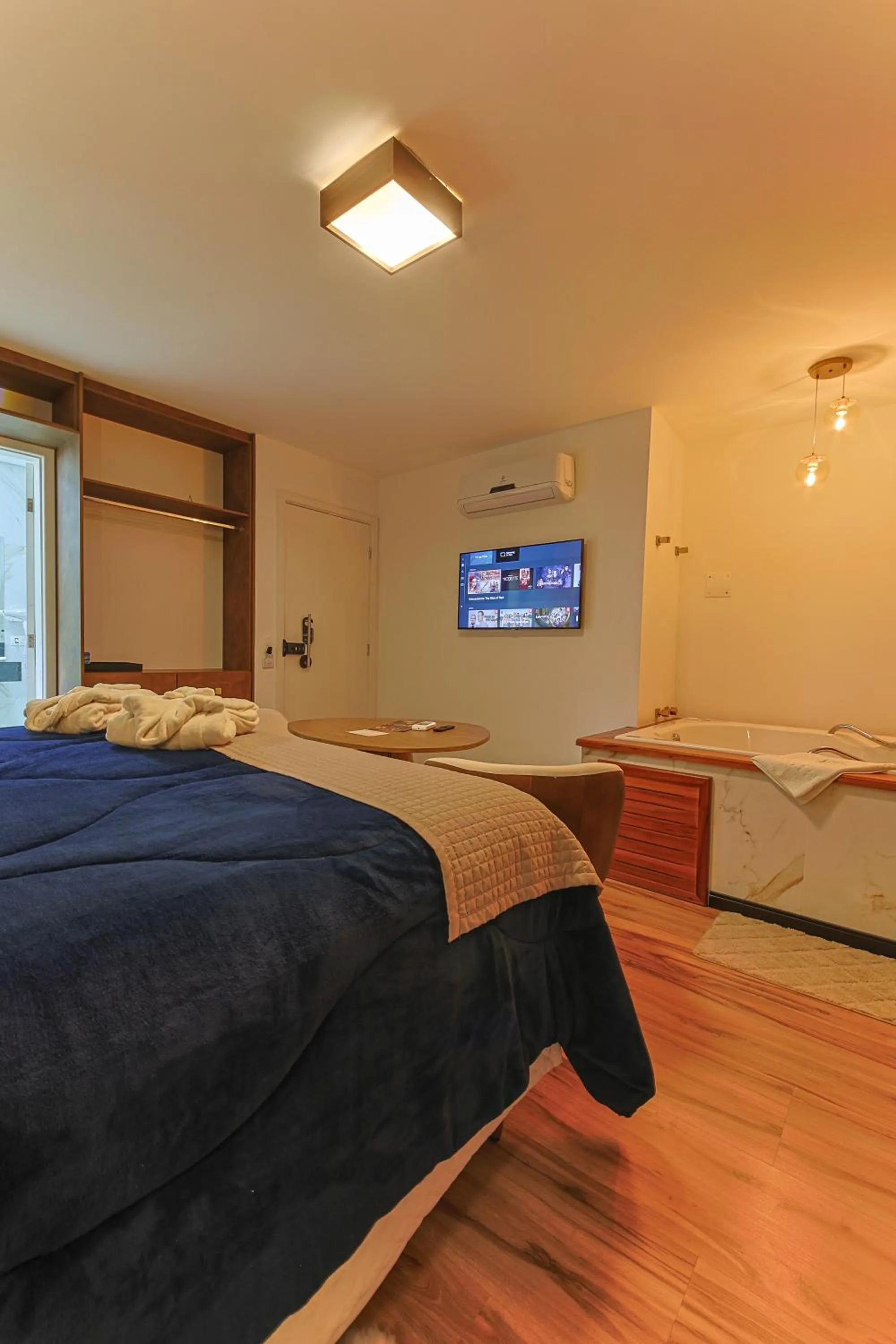 Bed in La Vita Pousada de Charme