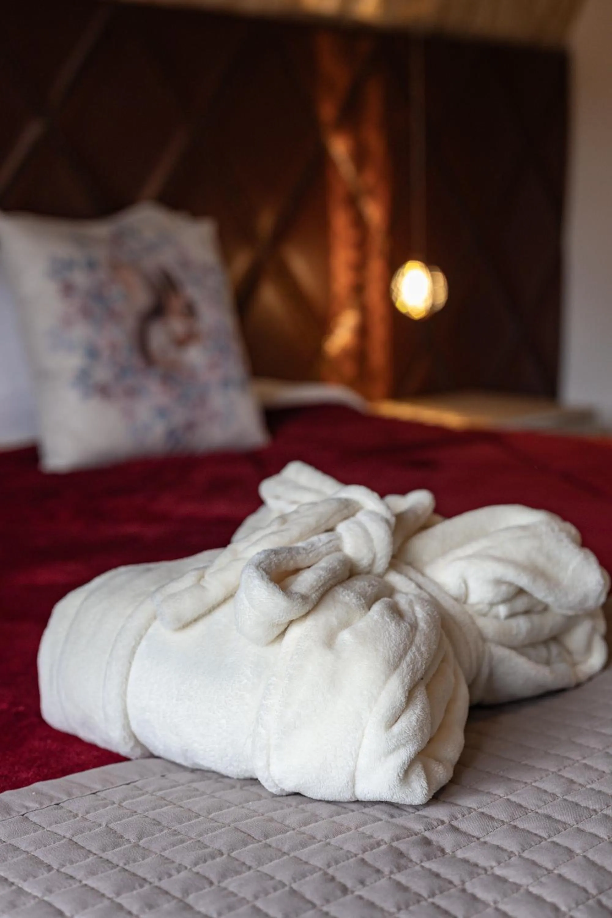 Bed in La Vita Pousada de Charme