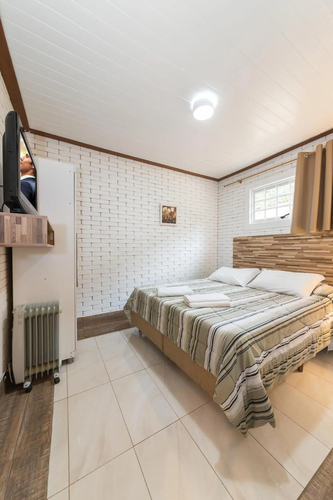 Bed in Villa Belle Chalés