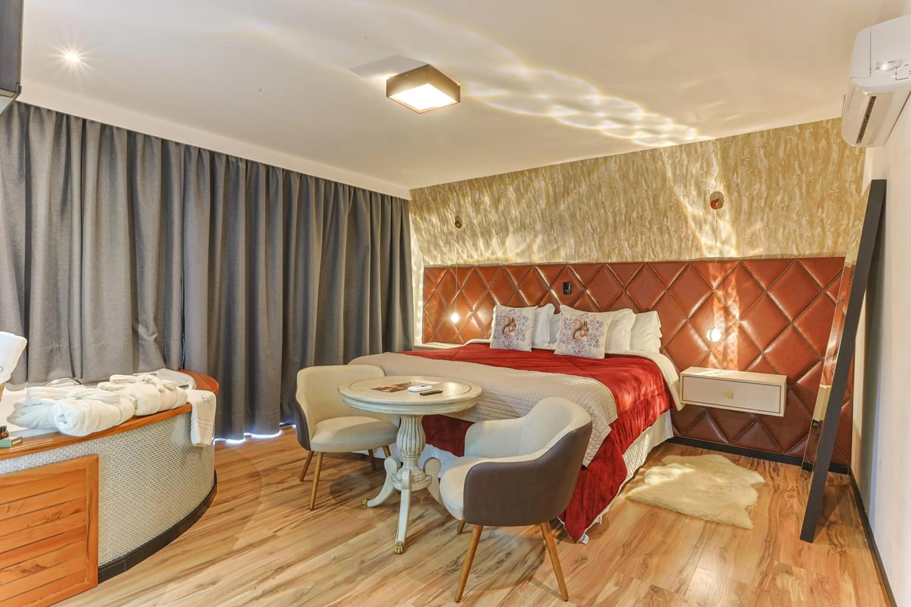 Bed in La Vita Pousada de Charme