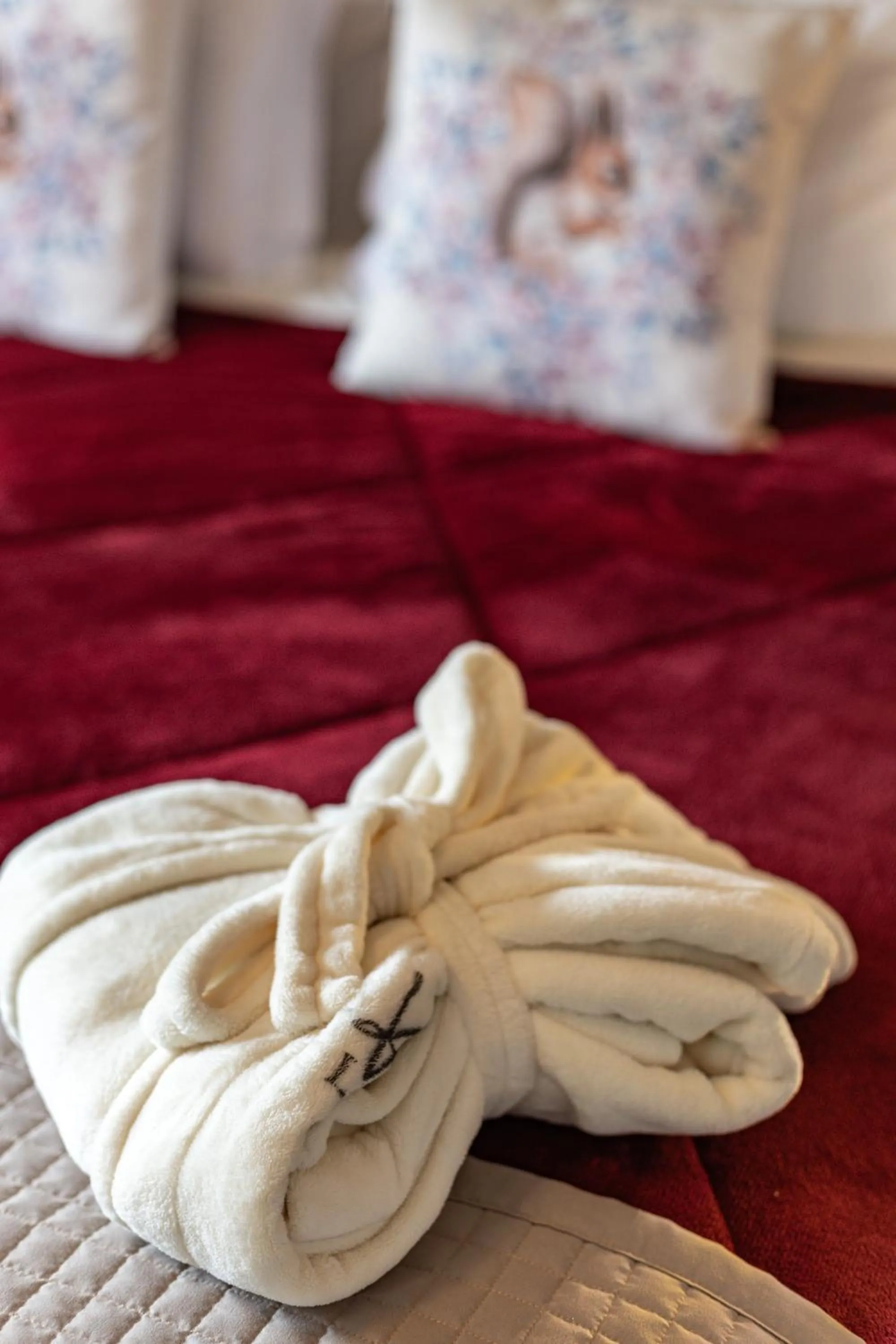 Bed in La Vita Pousada de Charme