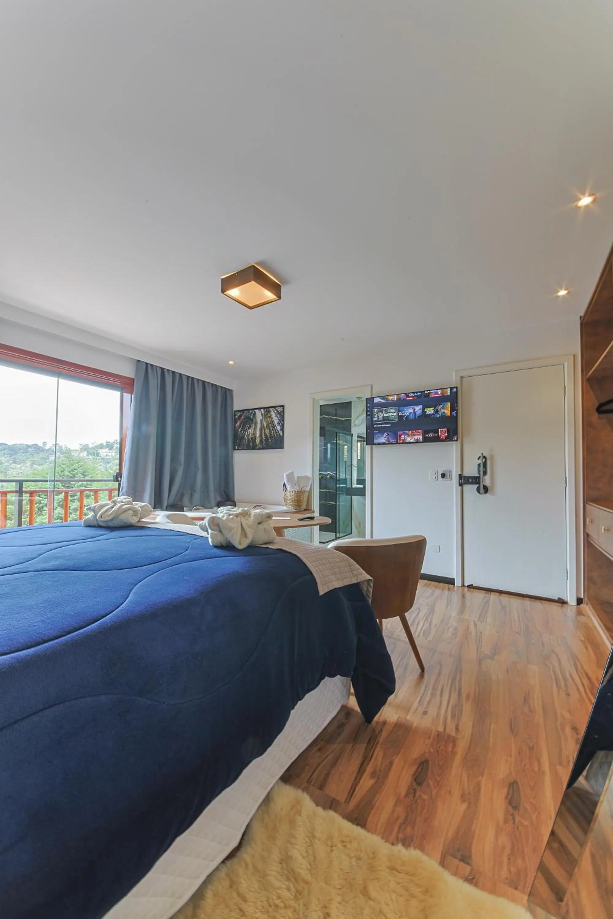 Bed in La Vita Pousada de Charme