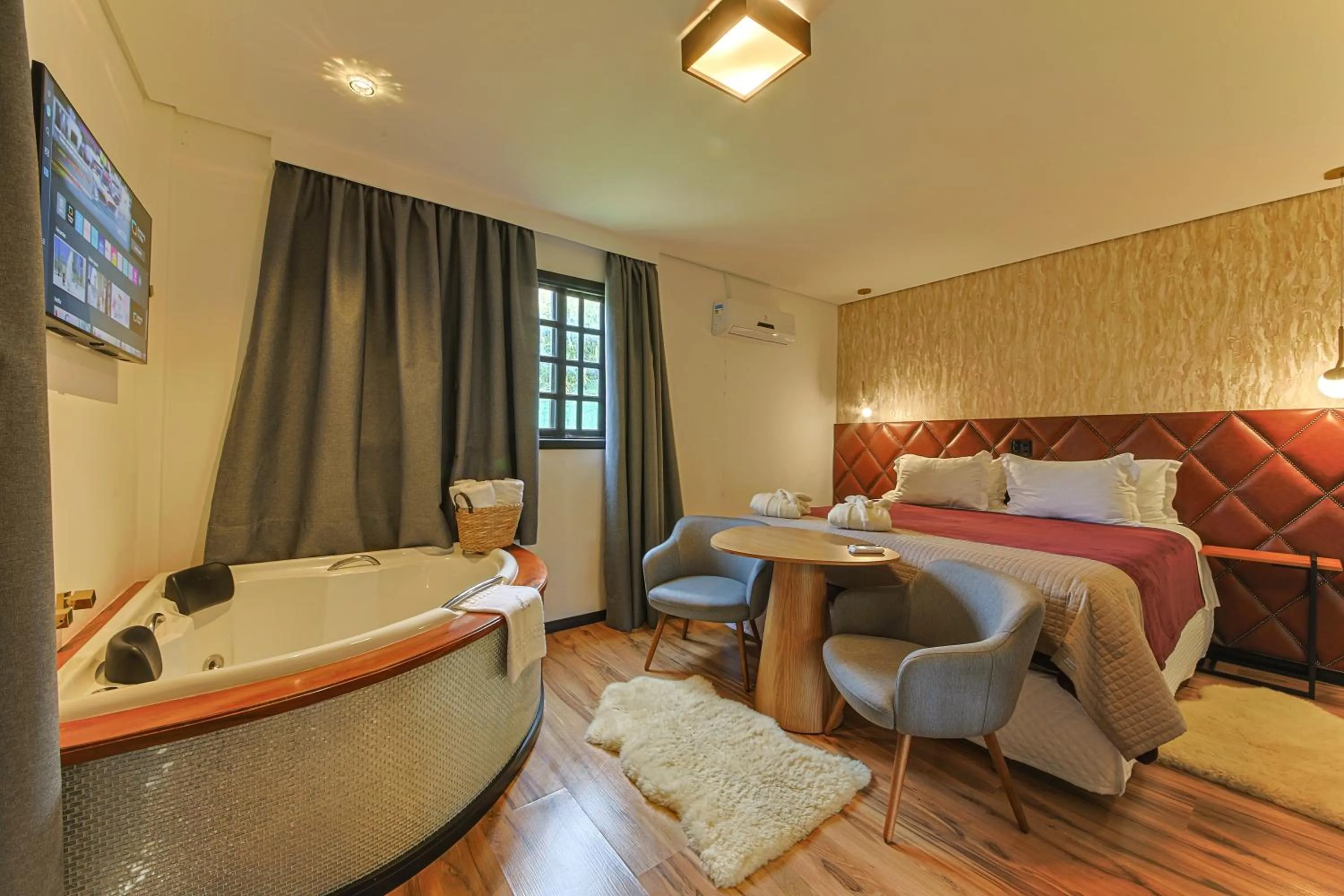 Bed in La Vita Pousada de Charme