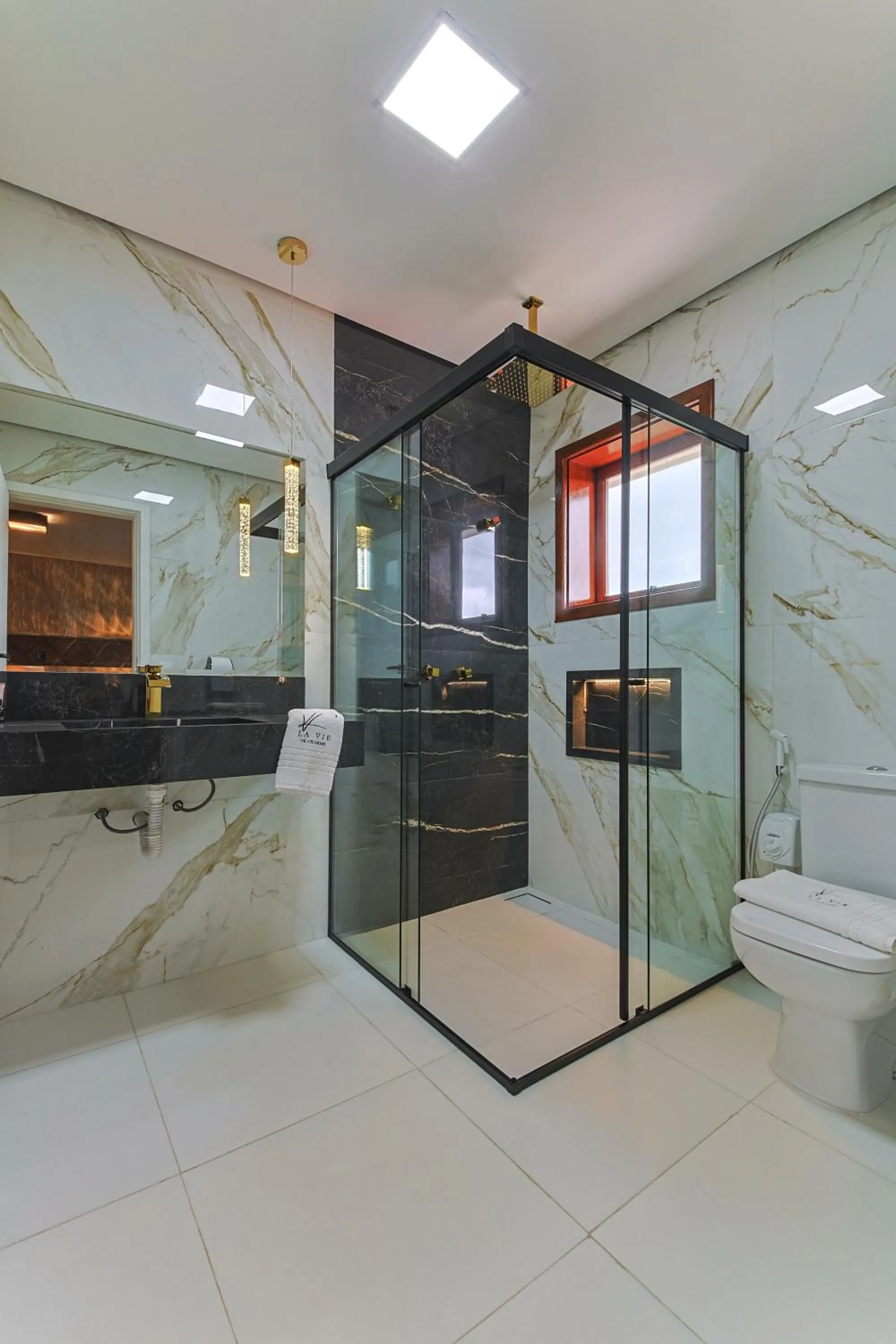 Shower in La Vita Pousada de Charme