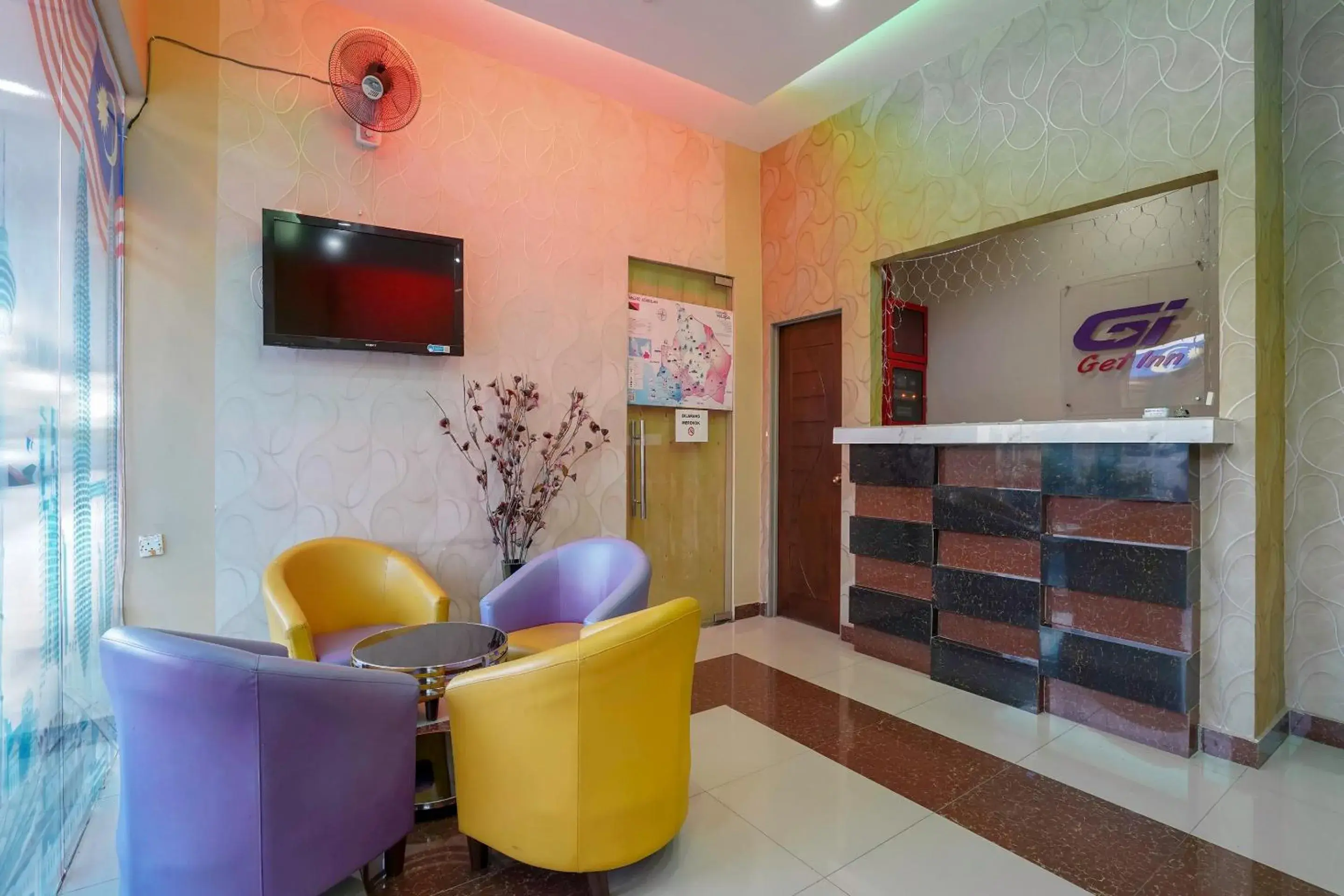 Lobby or reception in Get Inns Hotel Sendayan Lobby or reception in Get Inns Hotel Sendayan