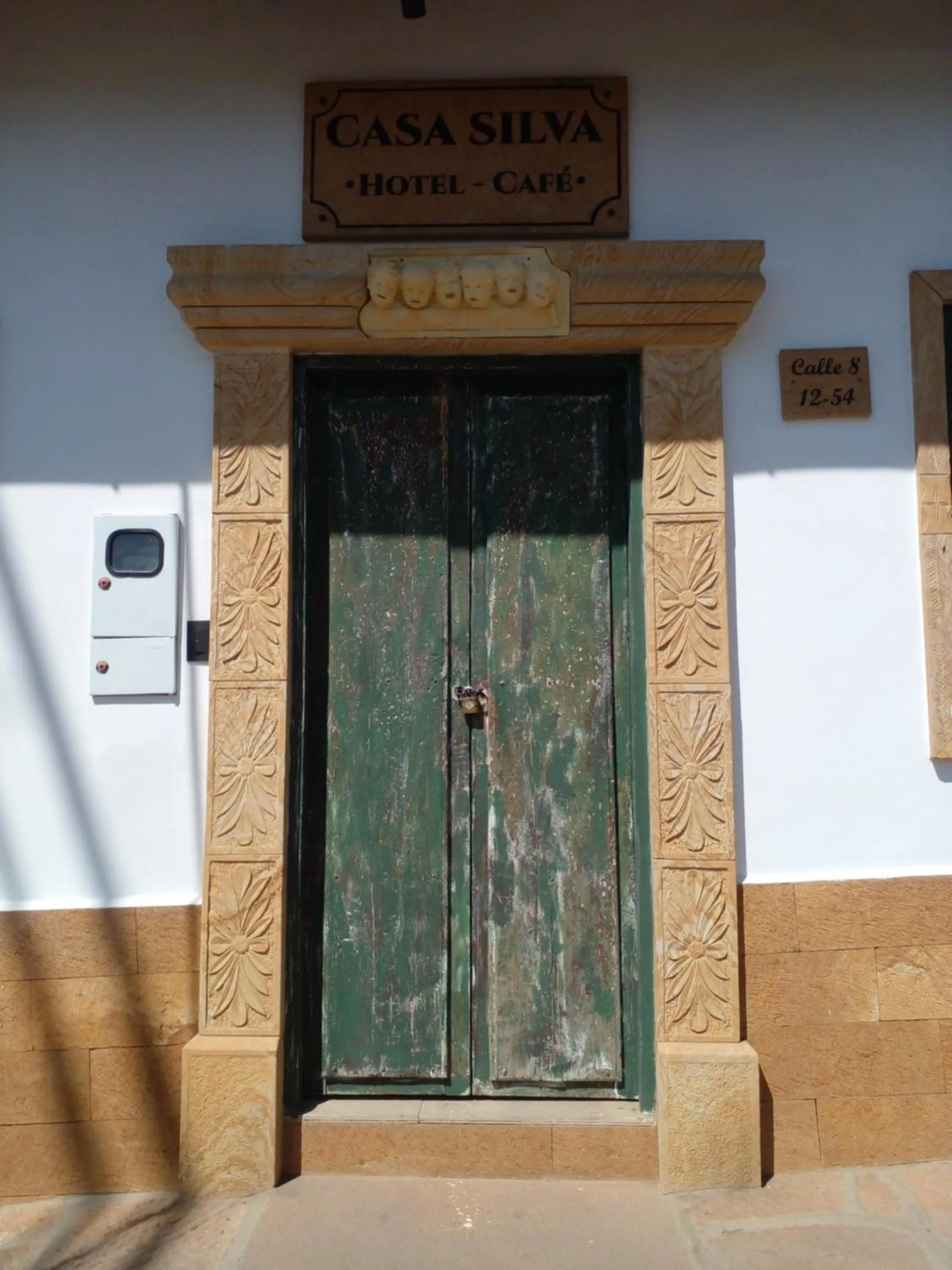 Facade/entrance in Casa Silva - Hotel Cafe