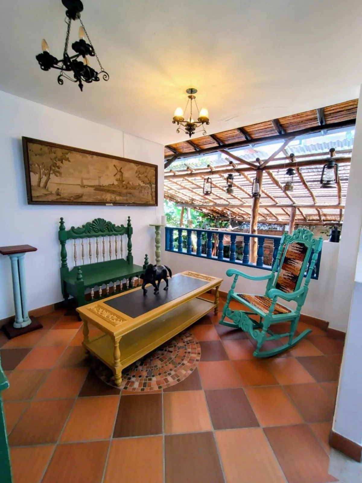 Living room in Casa Silva - Hotel Cafe