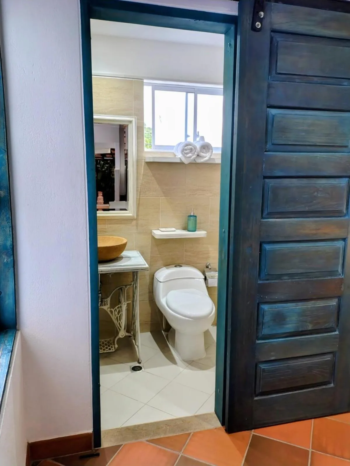 Toilet in Casa Silva - Hotel Cafe