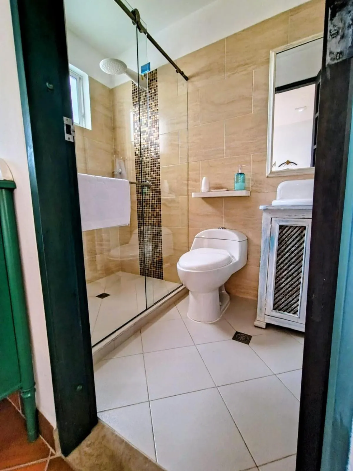 Shower in Casa Silva - Hotel Cafe