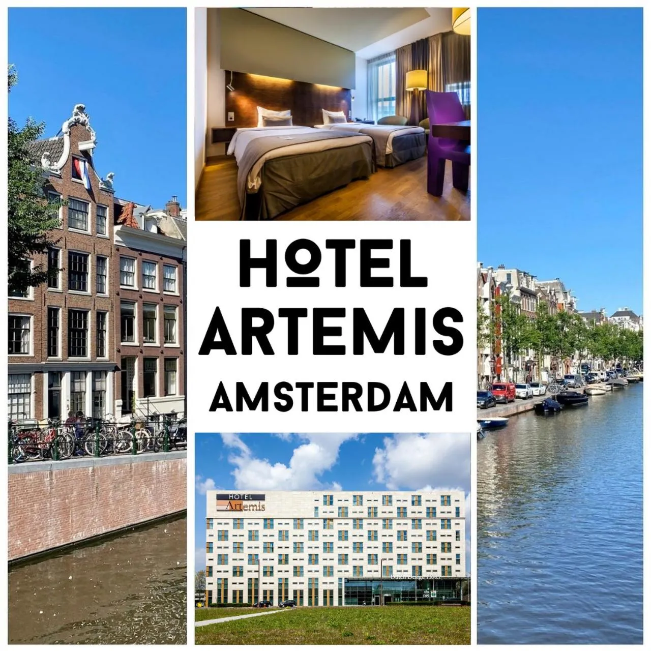 Property building in Hotel Artemis Amsterdam